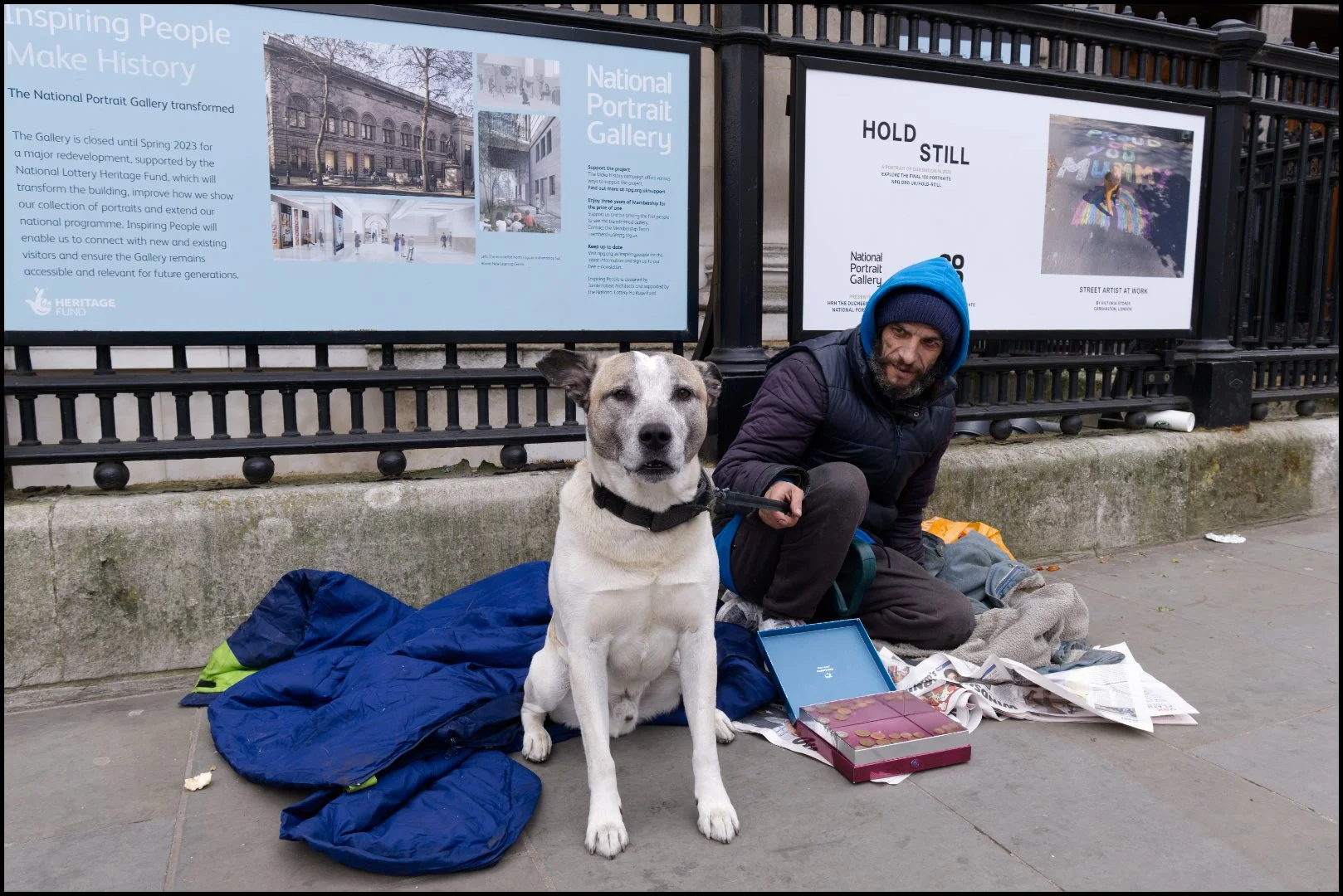 Mans best friend - Sue Evans