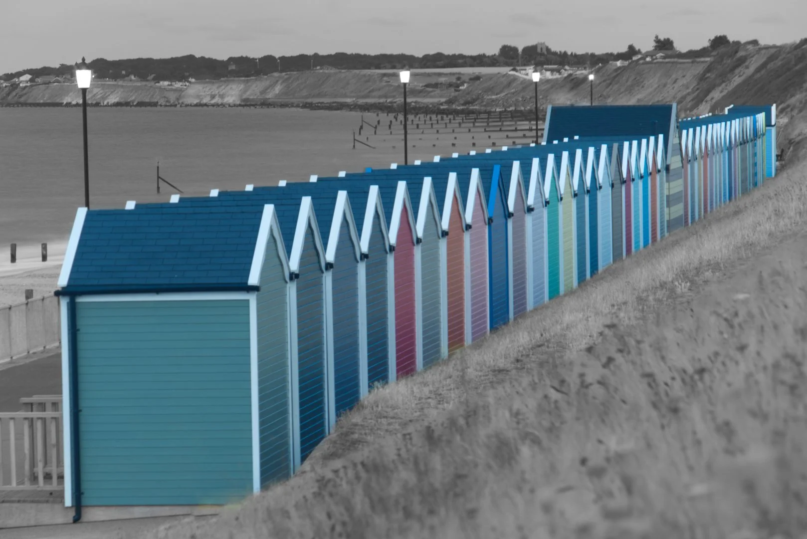 Rainbow huts - Paul Jones