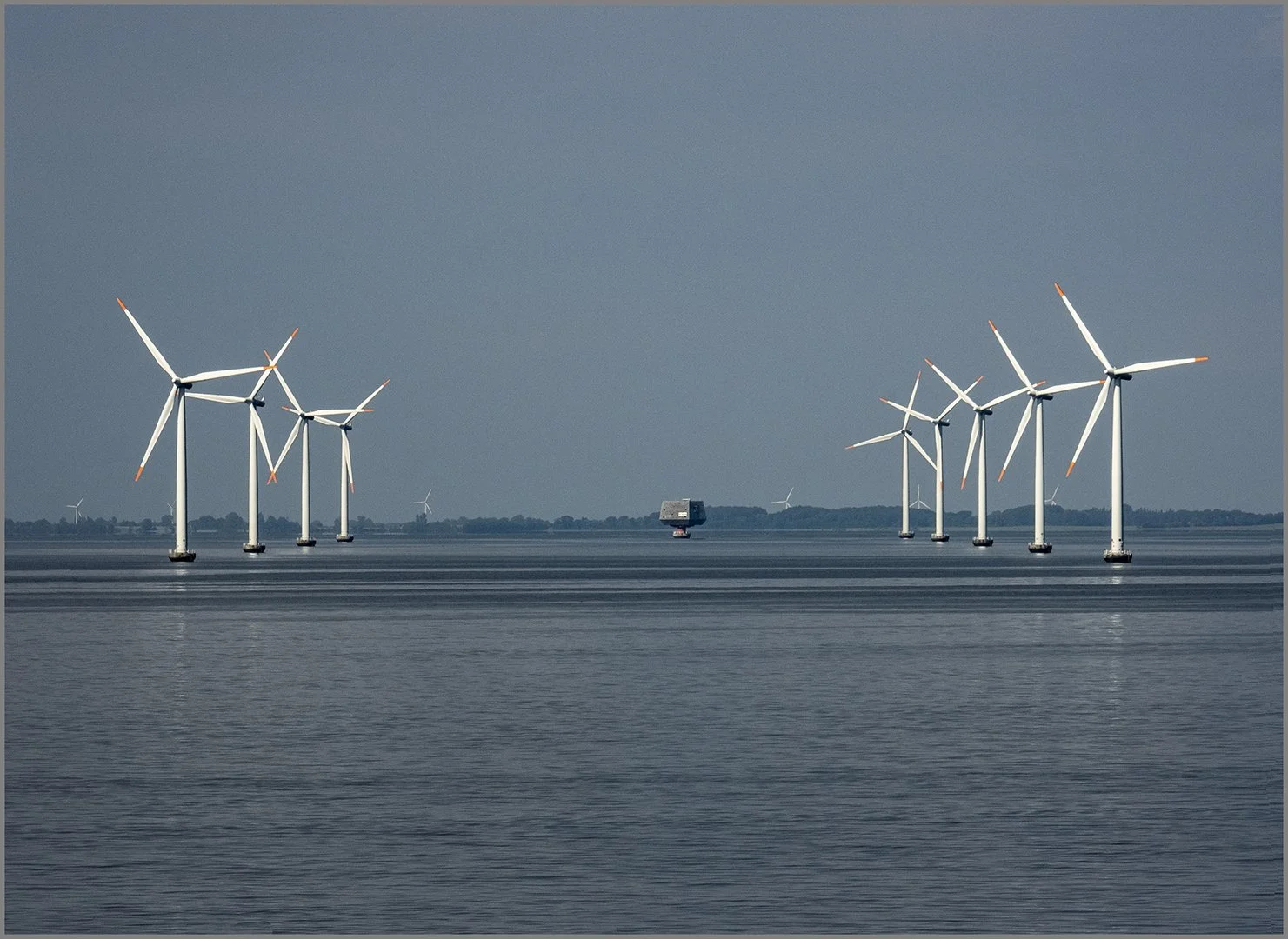 Turbines at sea - Gillian Denny