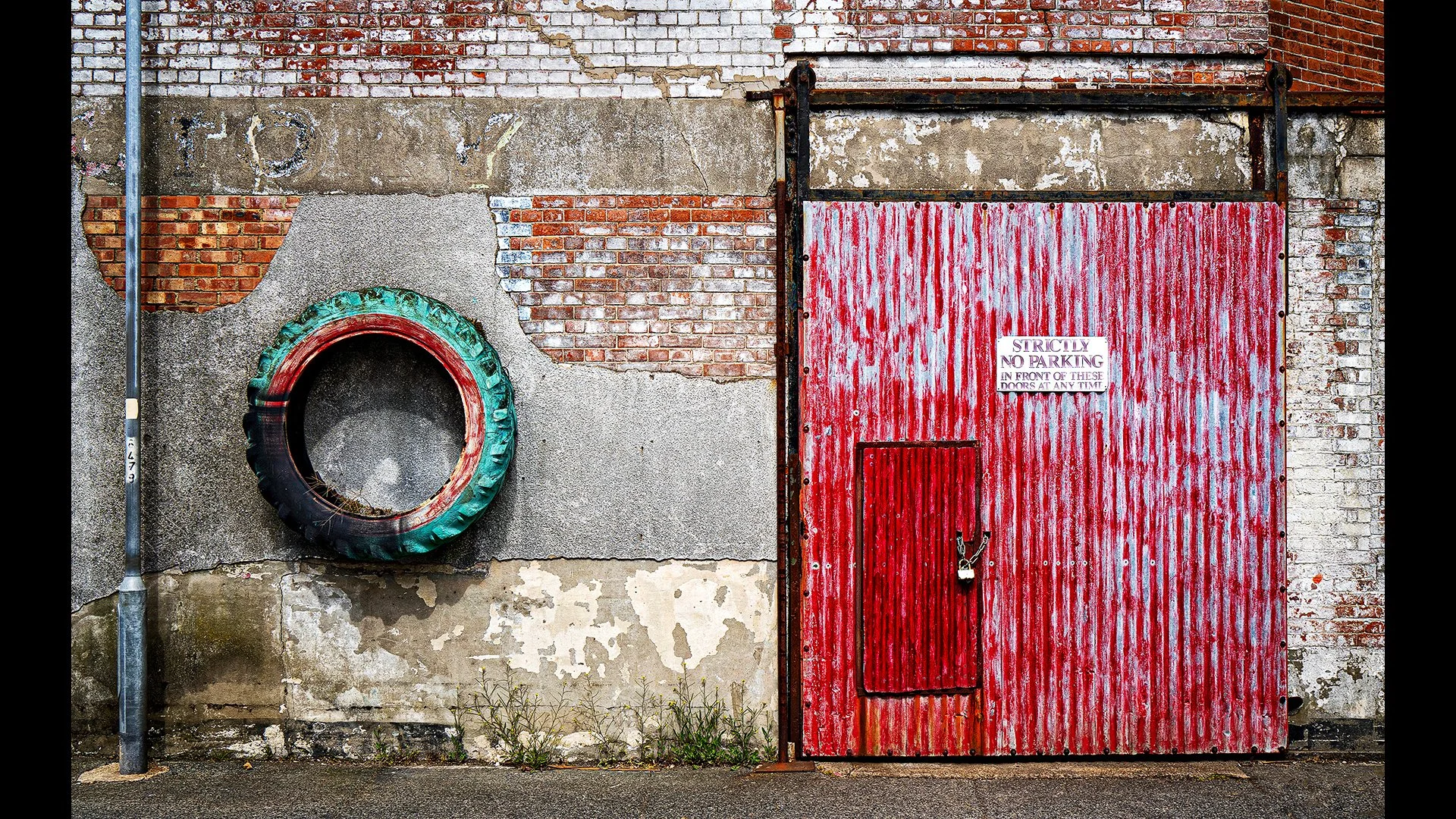 Runner Up. Abandoned Tyre Garage. Paul Colella 