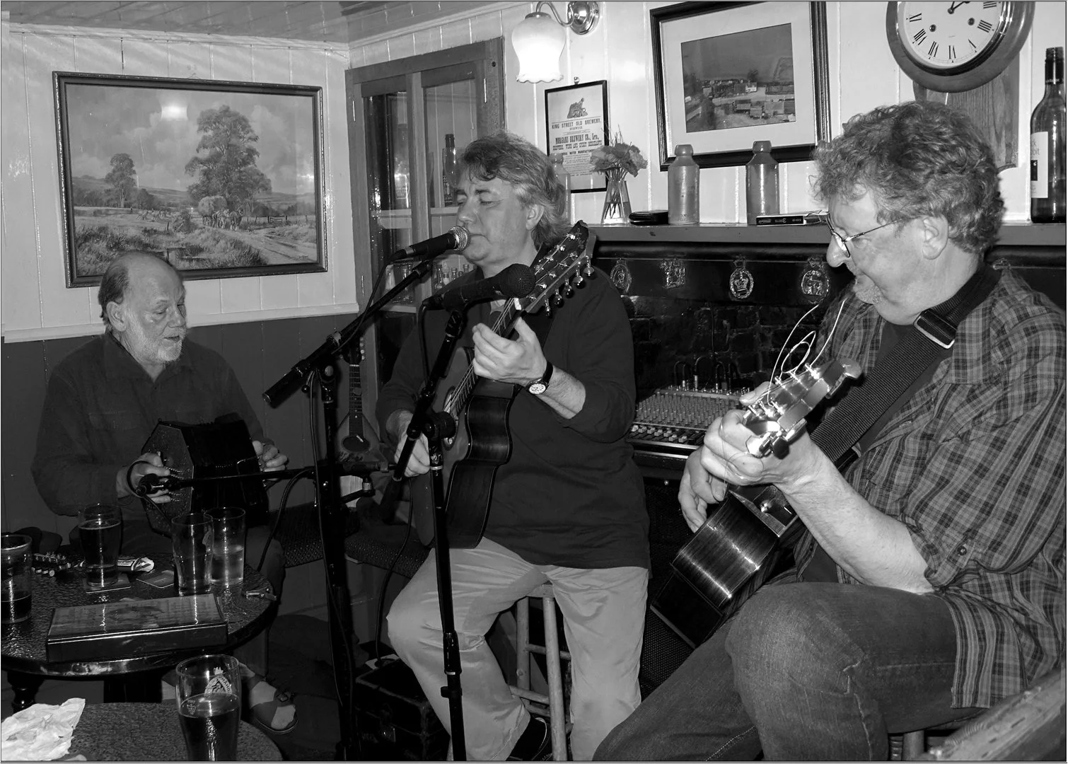 A night at our local pub - Magaret Churchill