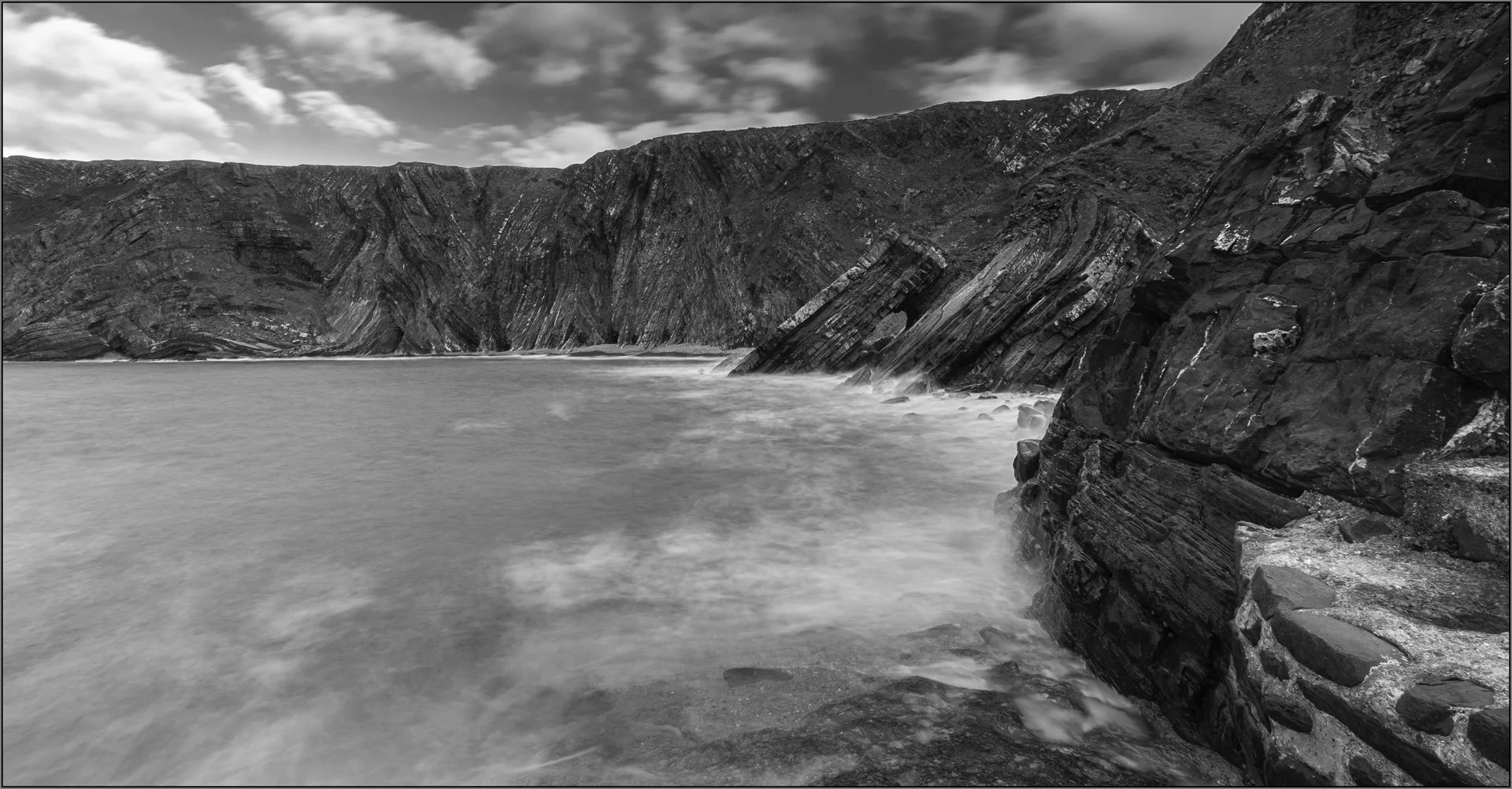 Hartland Quay Rock Formations - Hazel Farrow LRPS