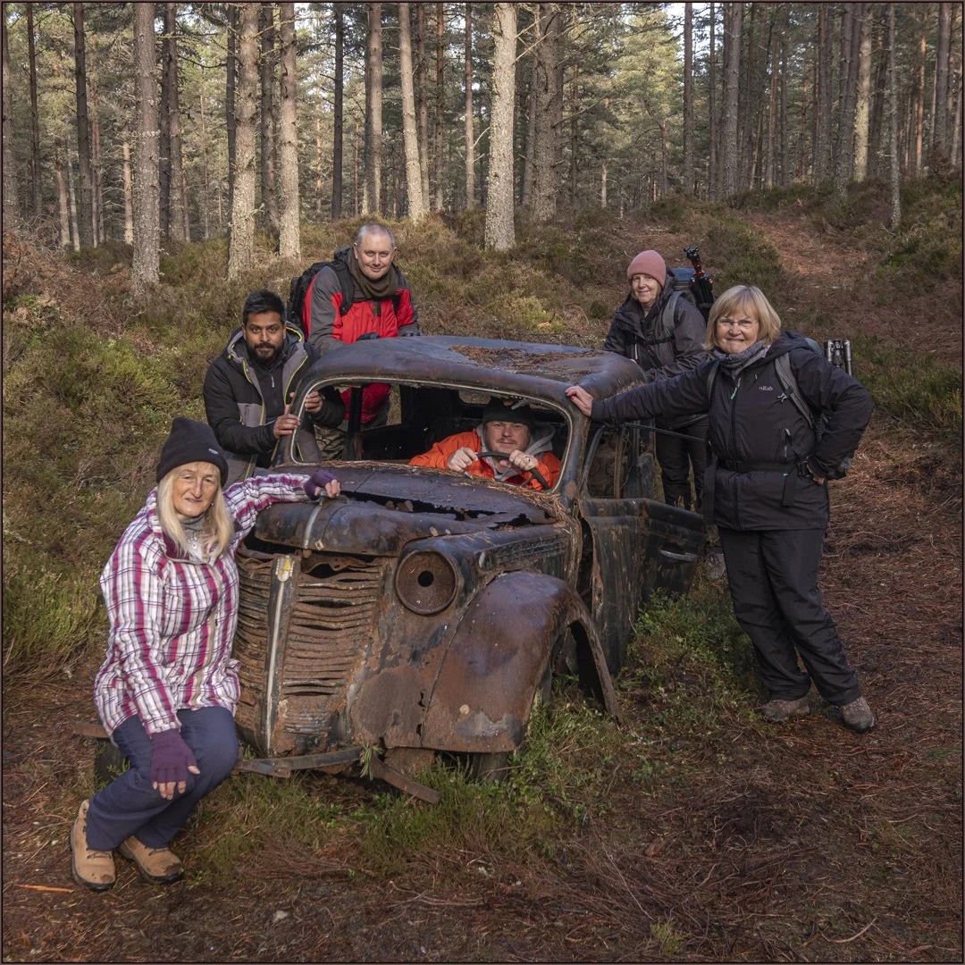 The Gang Stranded - Hazel Farrow LRPS