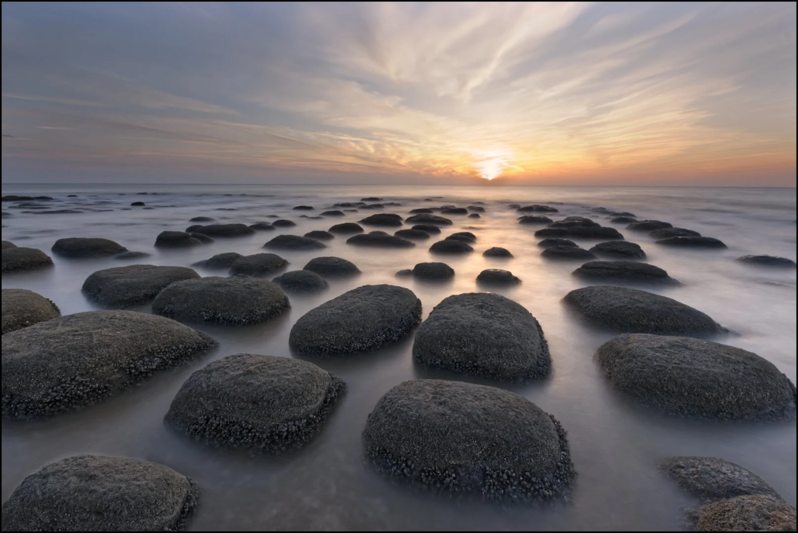 Sunset at Hunstanton - Sue Evans ARPS