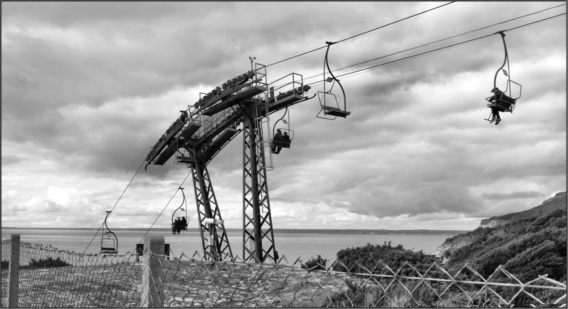 Suspended In Mid Air