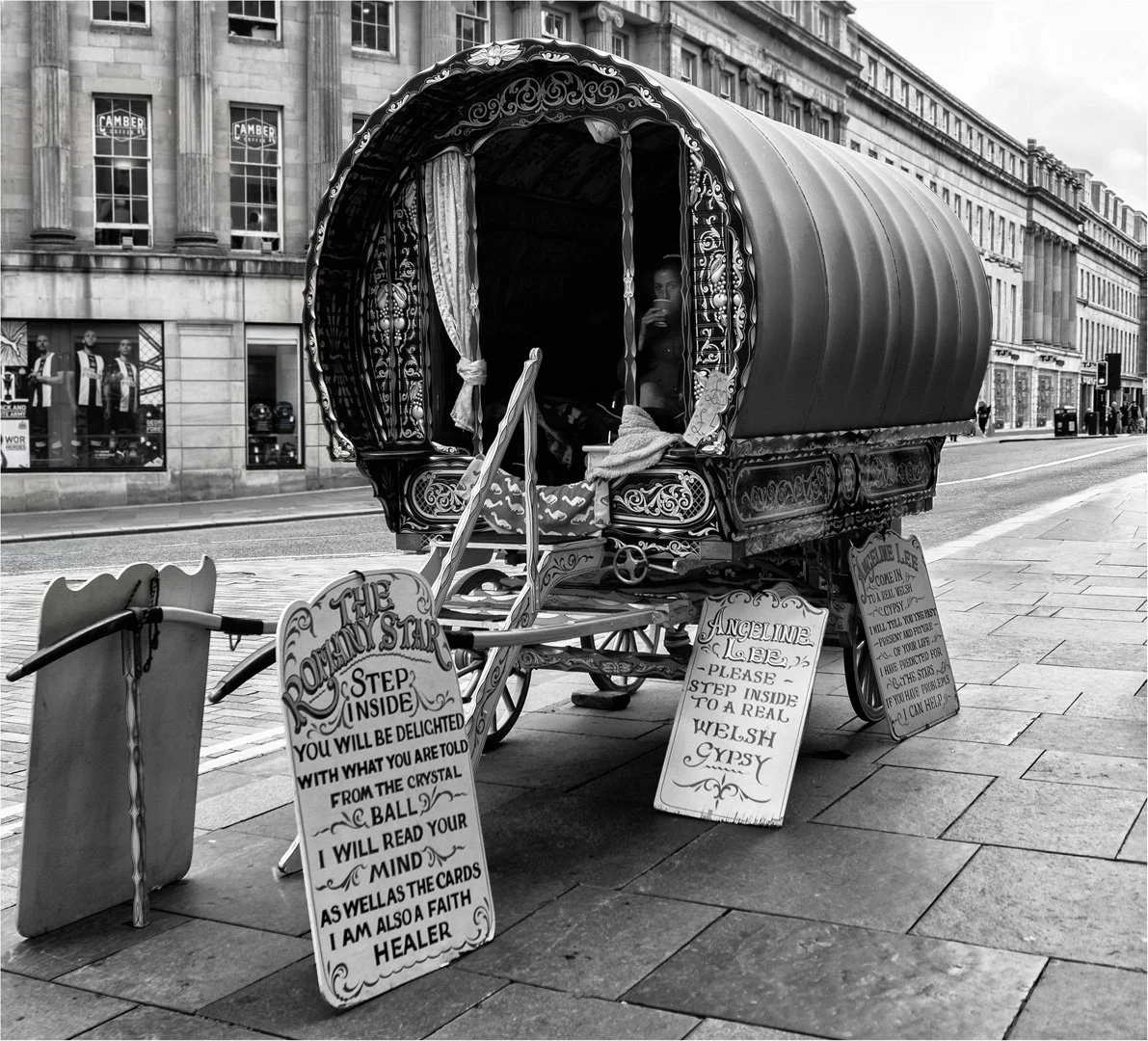 Waiting for a customer - Margaret Churchill