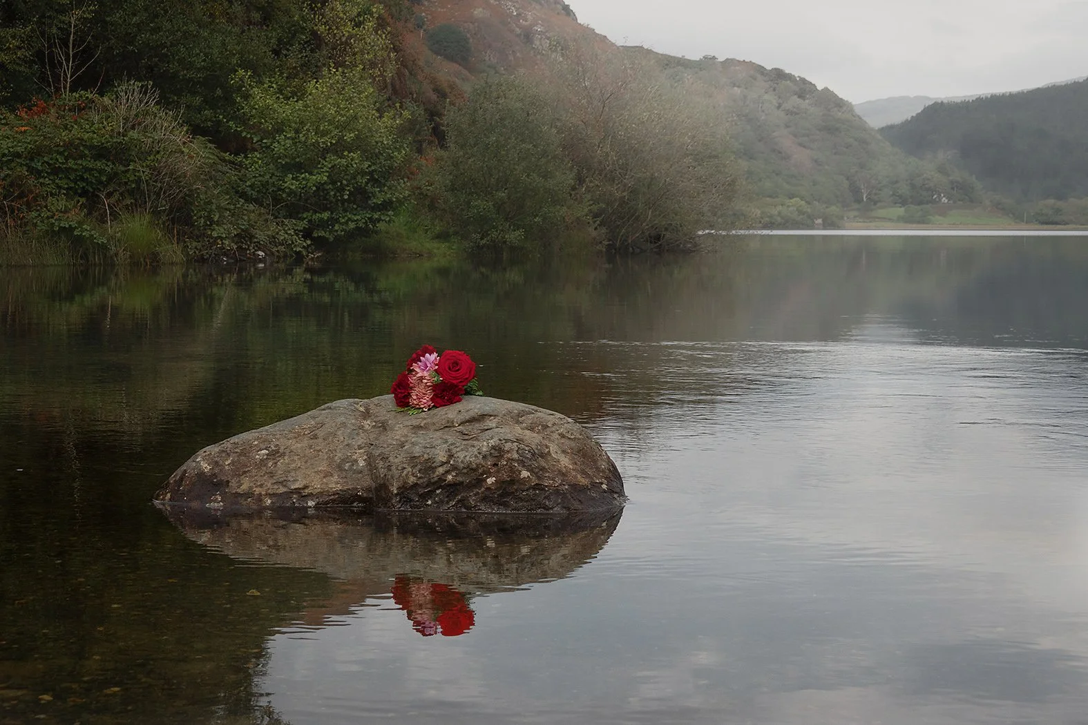 Enigmatic tribute on a dull day - Richard Courridge