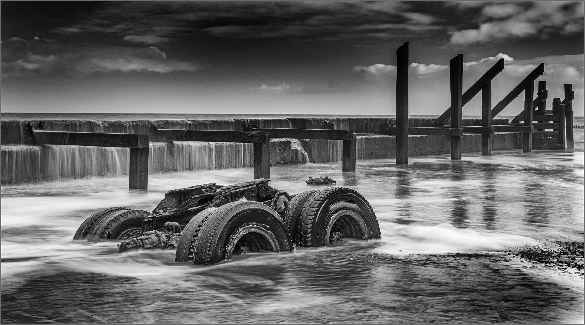Wreckage on the Beach - 3rd - Hazel Farrow LRPS