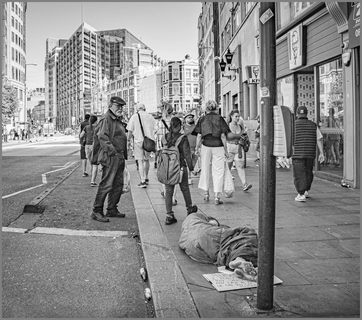 Sleeping on the Street - Gillian Denny
