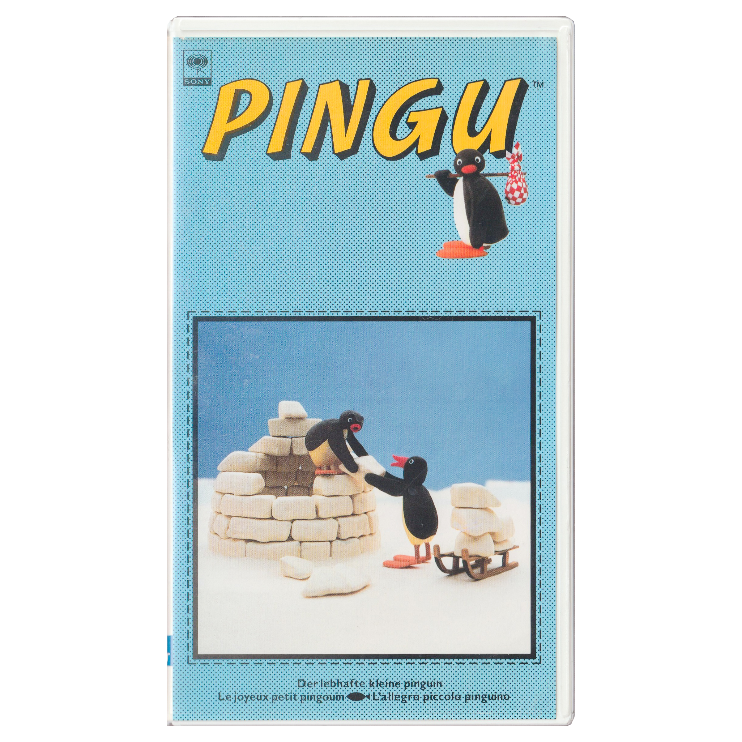 Pingu: Vol.6 (VHS, 1992) Universal Pingu Language / Japanese Edition