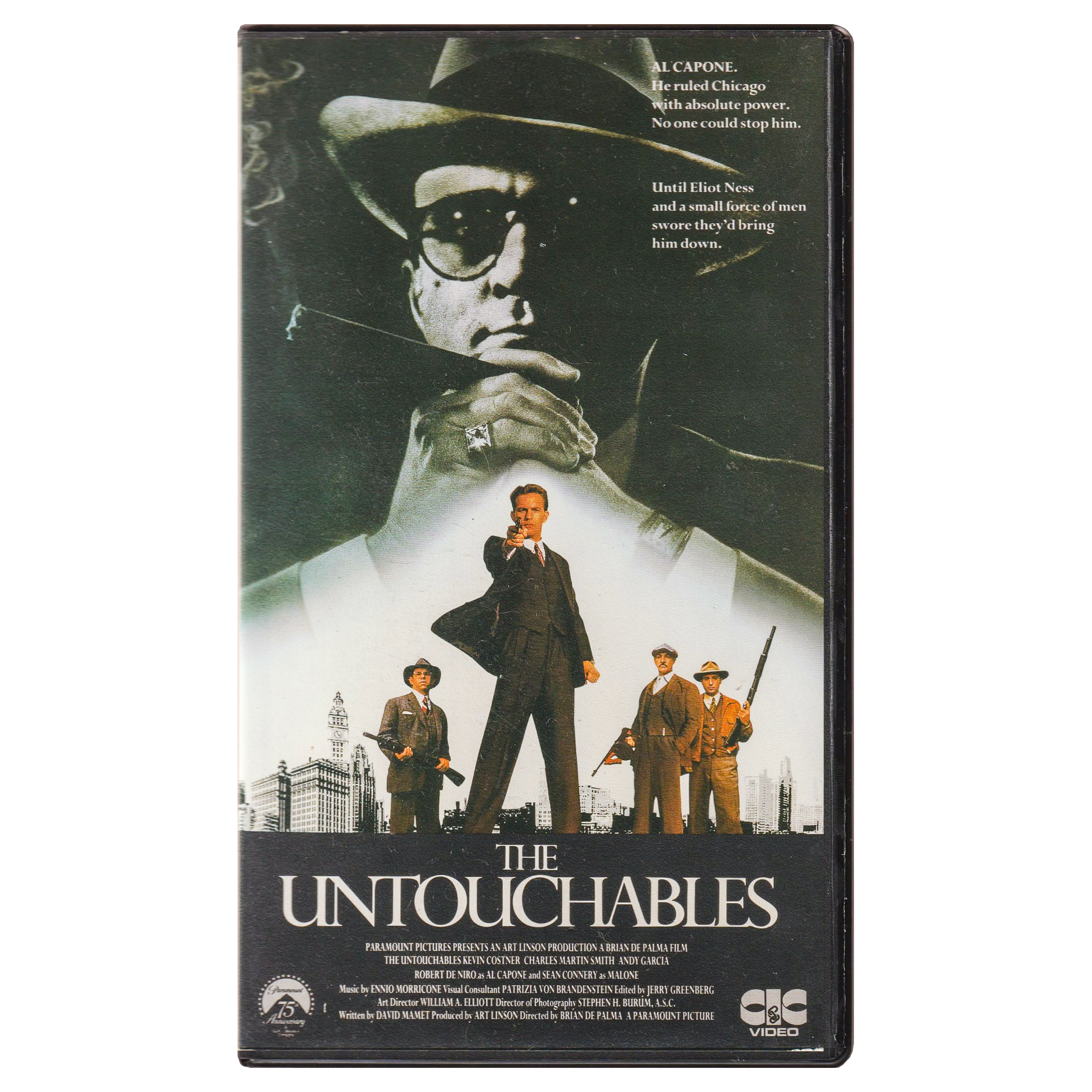 The Untouchables (VHS, 1988) Japanese Subtitled Edition
