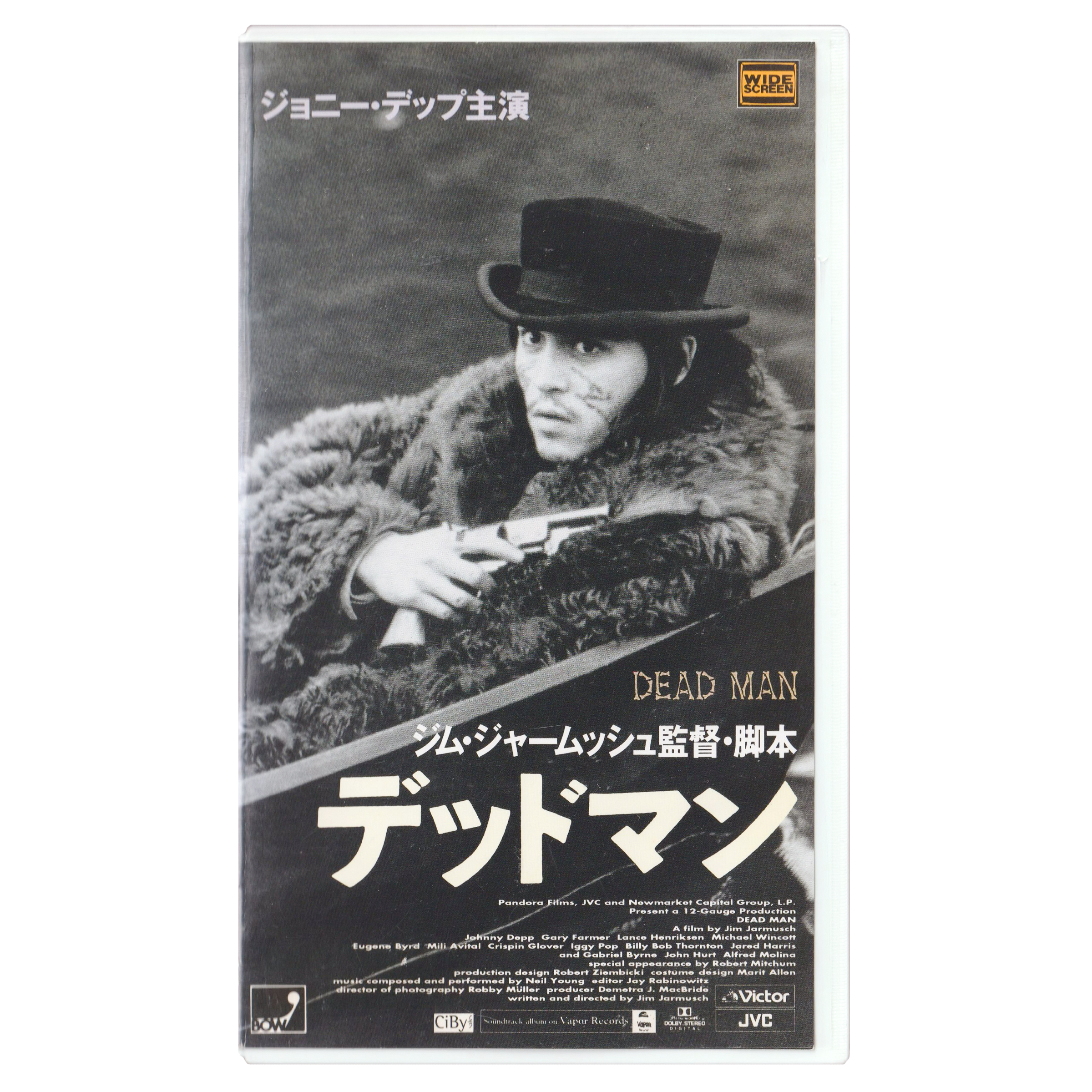 Dead Man - Widescreen (VHS, 1995) Japanese Subtitled Edition