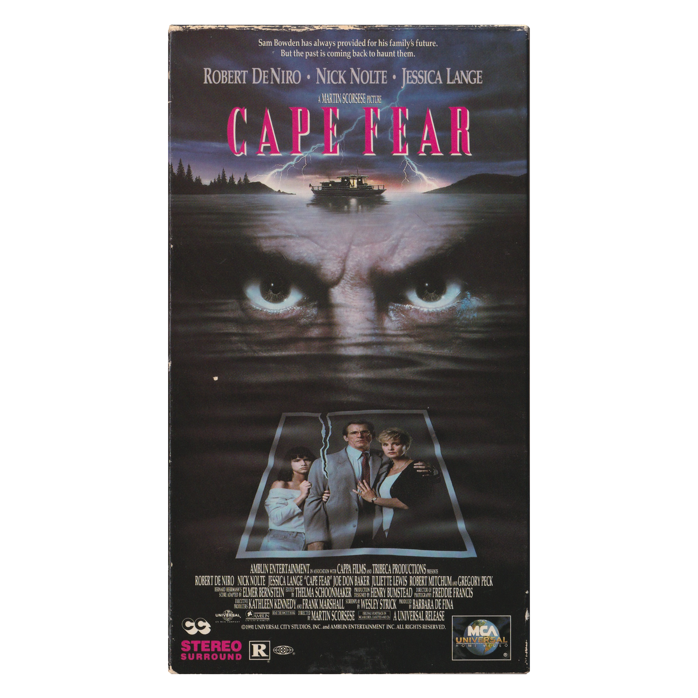 Cape Fear (VHS, 1991)