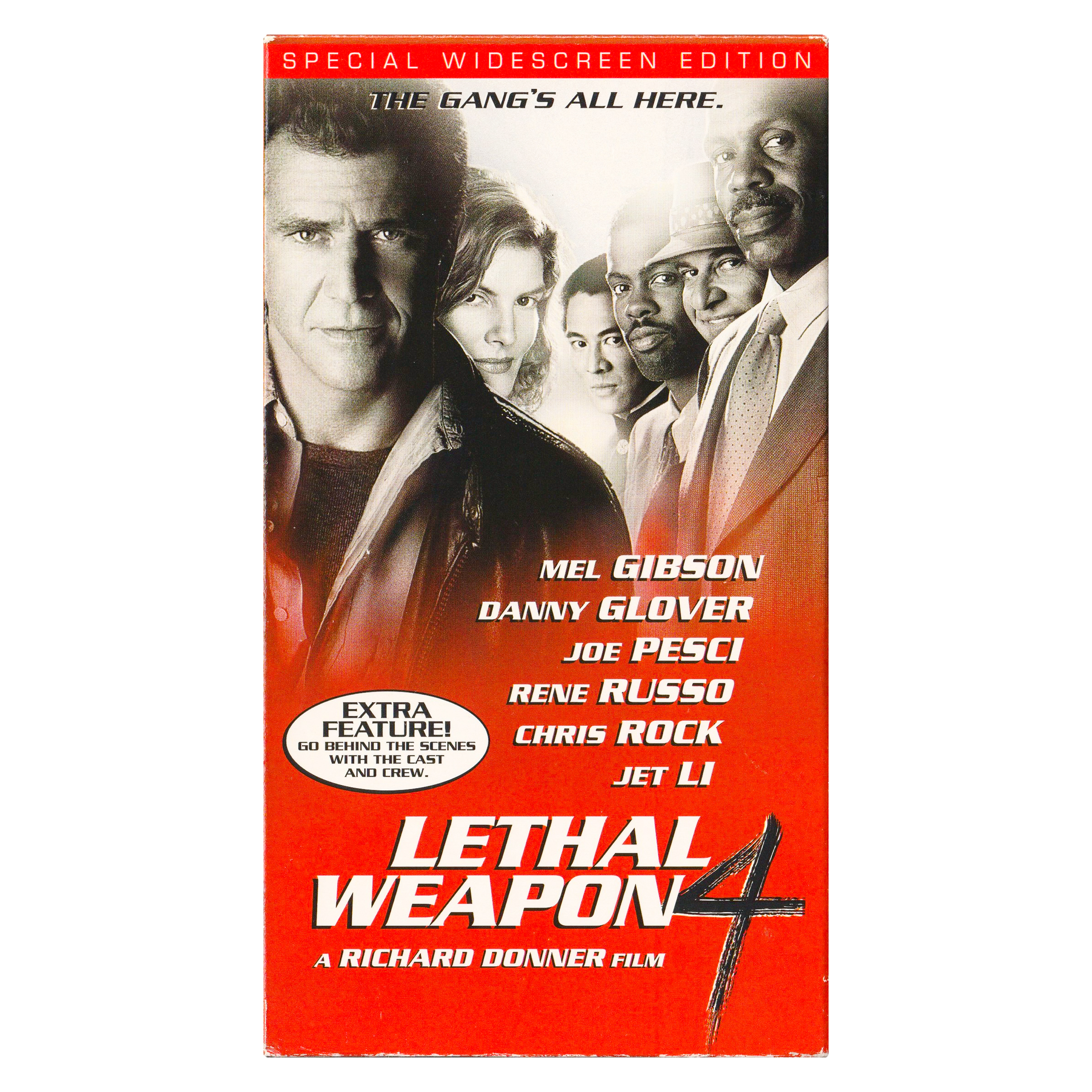 Lethal Weapon 4 - Special Widescreen Edition (VHS, 1999)
