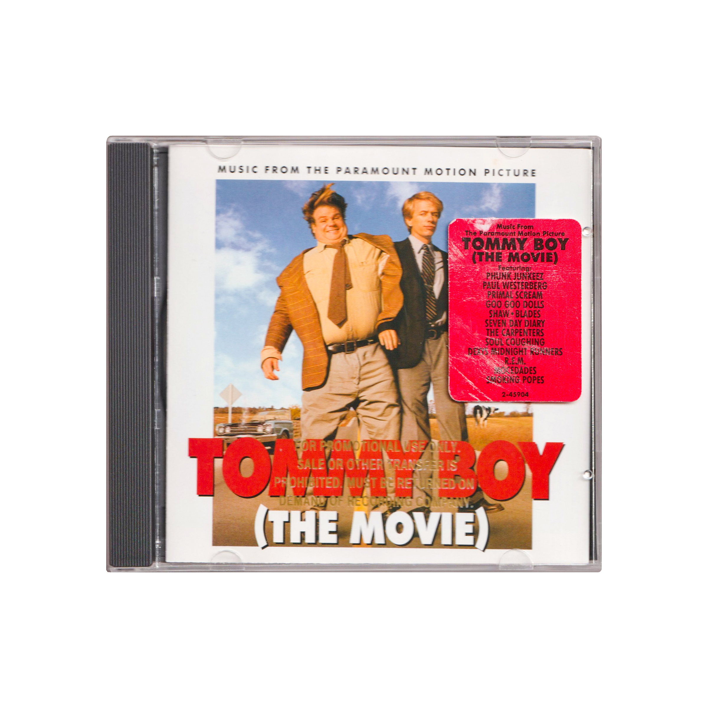 Tommy Boy - Original Soundtrack (CD, 1995) NFS Promotional Copy