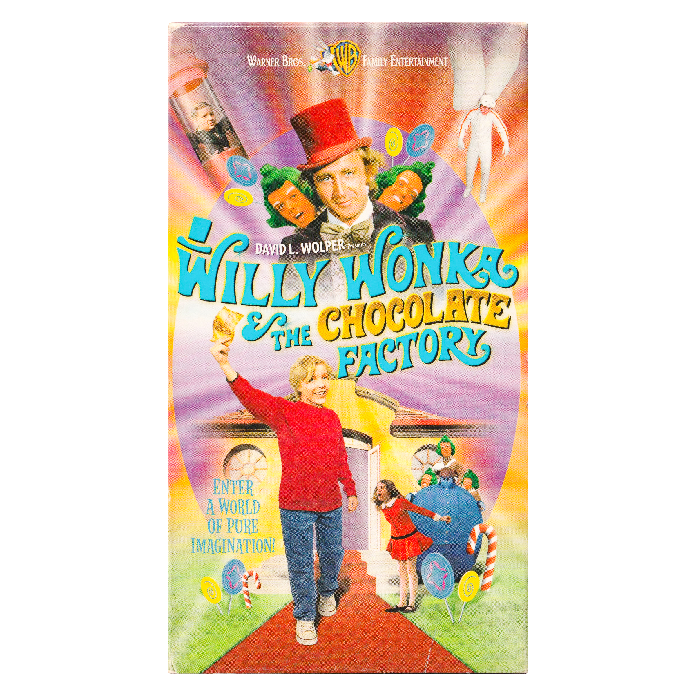 Willy Wonka & the Chocolate Factory (VHS, 2001)