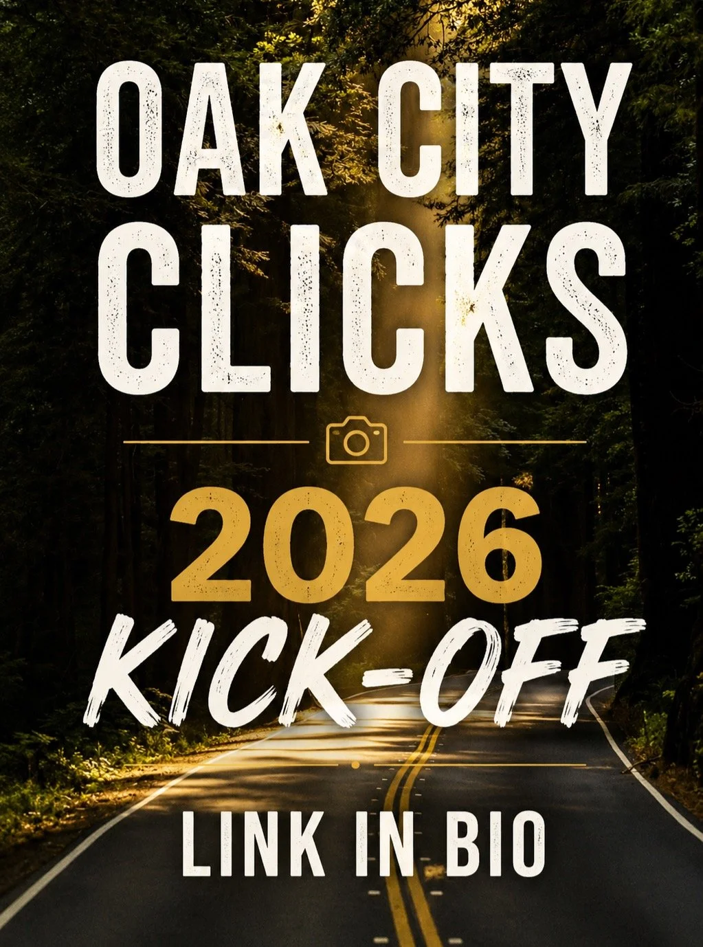 Oak City Clicks is BACK for 2026! 📸
New this season: real photography lessons, hands-on workshops, and creative assignments focused on camera skills like composition, aperture, shutter speed, and perspective. No judges &mdash; just Members&rsquo; Ch
