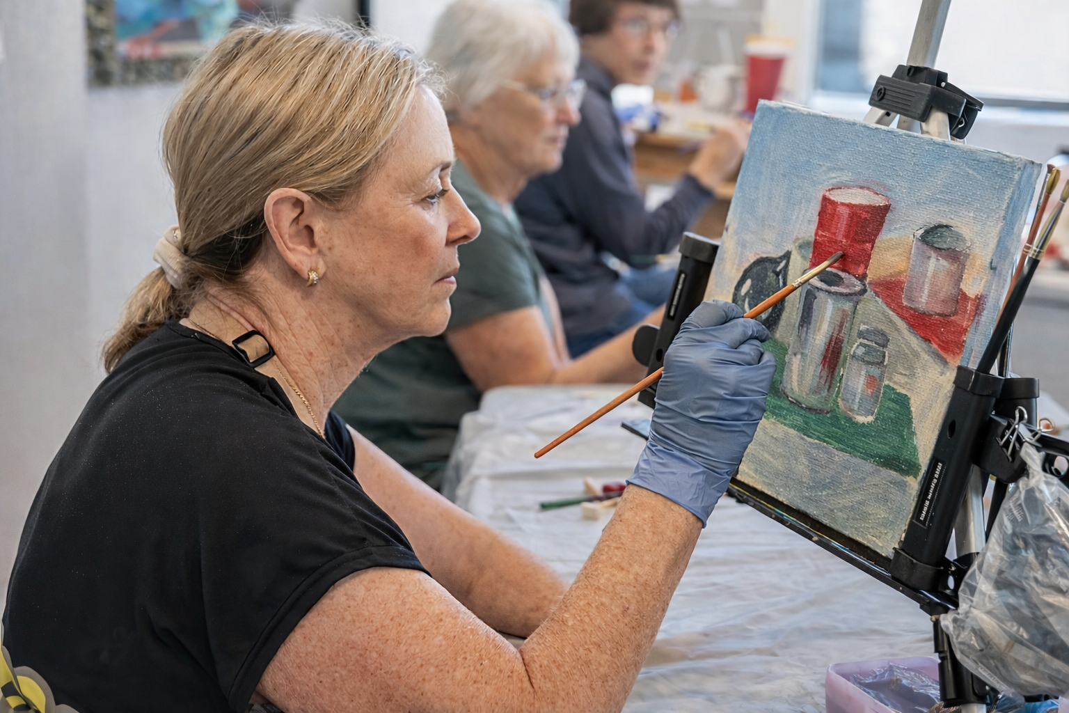 Acrylic Painting for Beginners & Beyond | 4-Week Series | Fridays, April 17-May 8 | 10:00AM–12:30PM