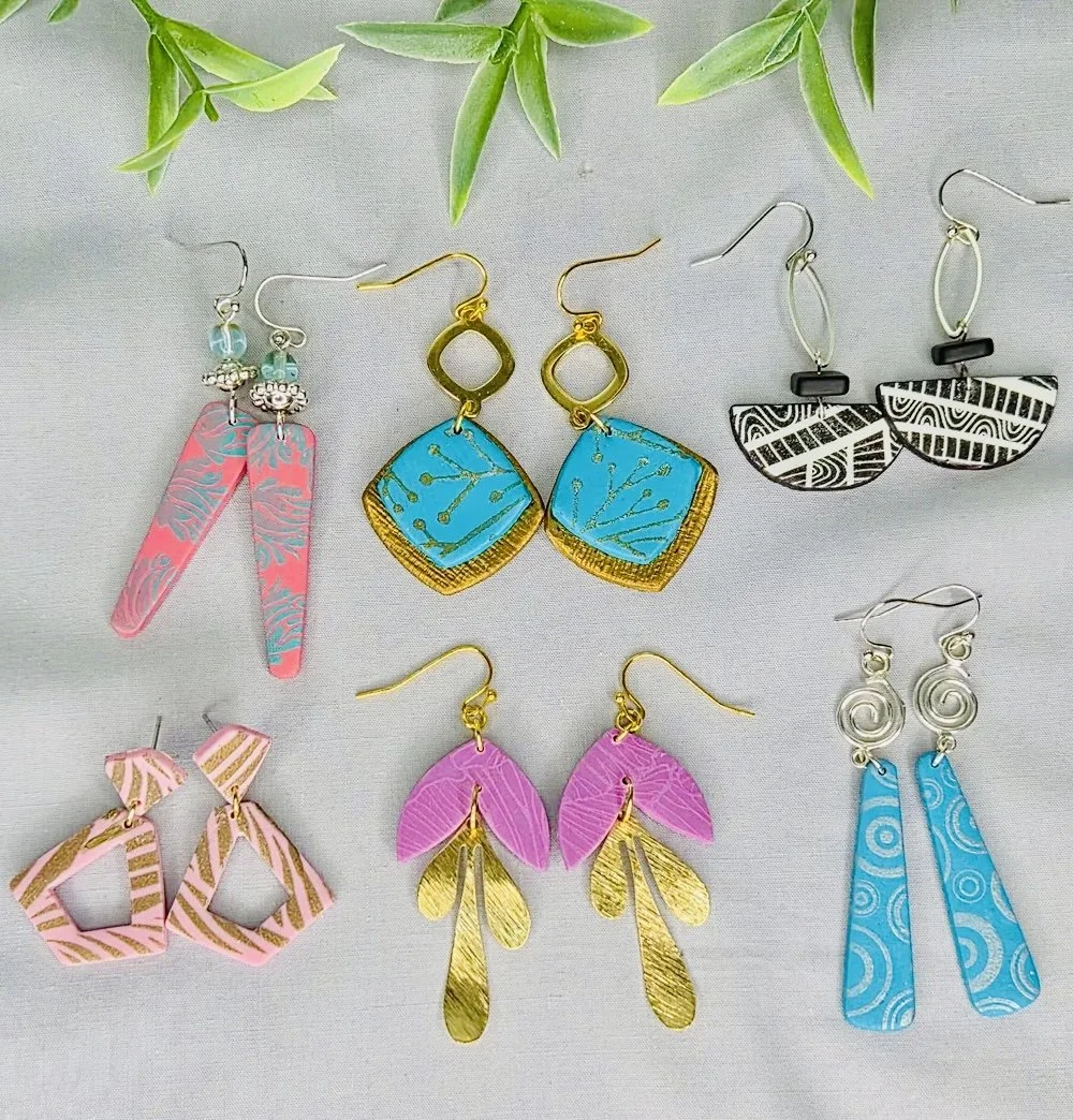 Polymer Clay Earrings Workshop | Saturday, April 25 | 12:30–3:30PM