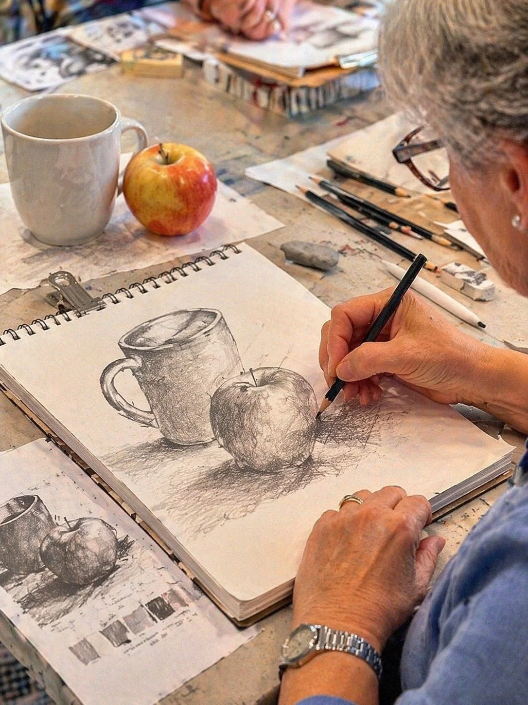 Beginning Drawing | 6-Week Series | Wednesdays, Apr 22–May 27 | 1:00–3:00PM