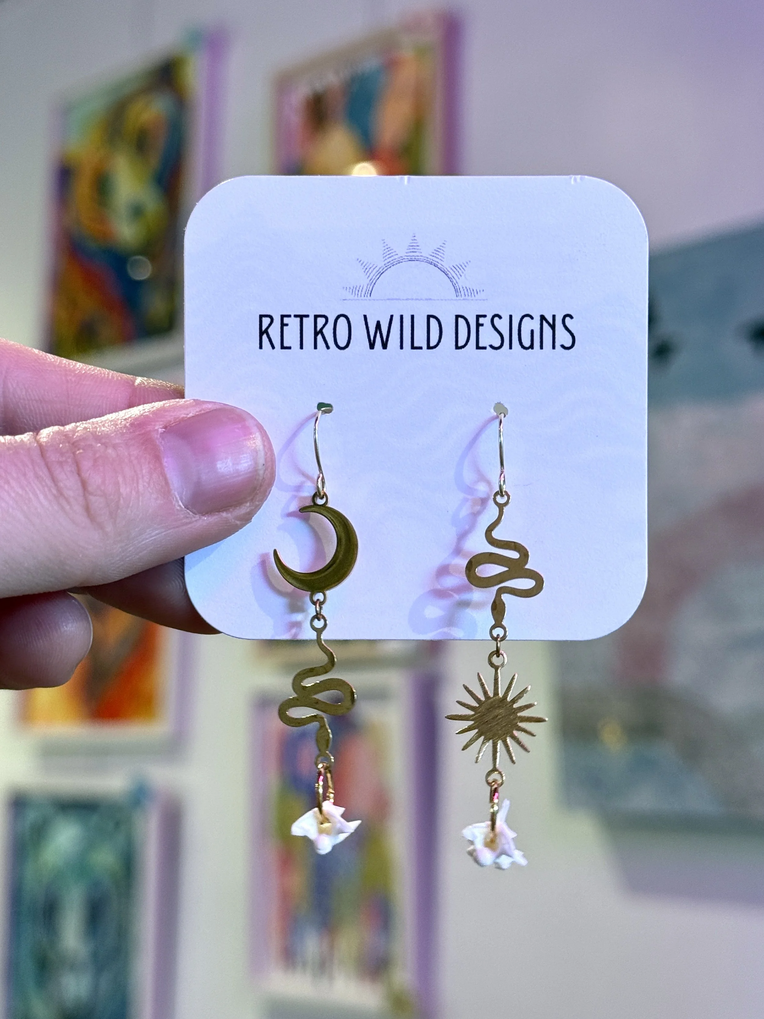 Rattlesnake Vertebrae Charms