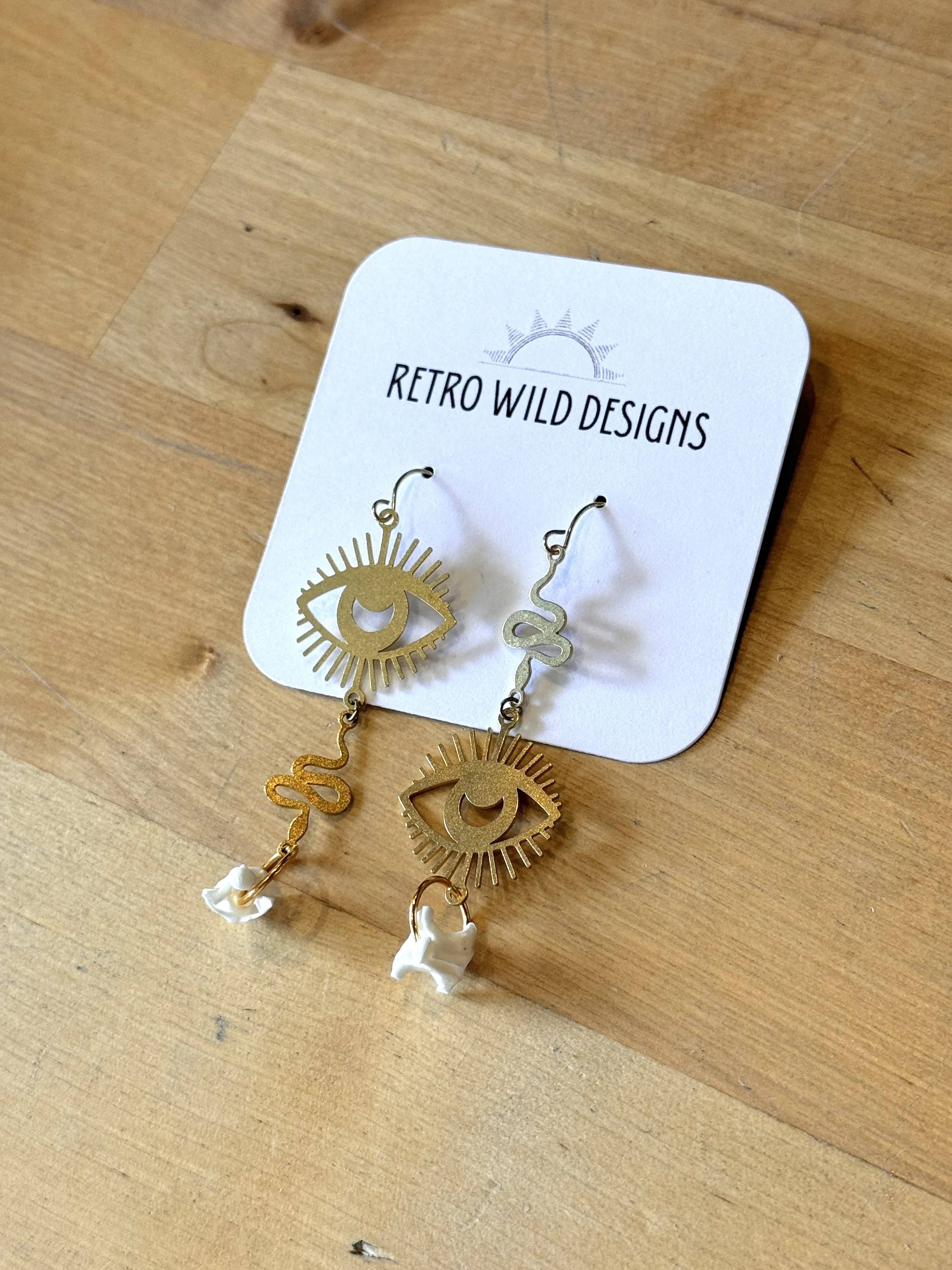 Rattlesnake Vertebrae Charms