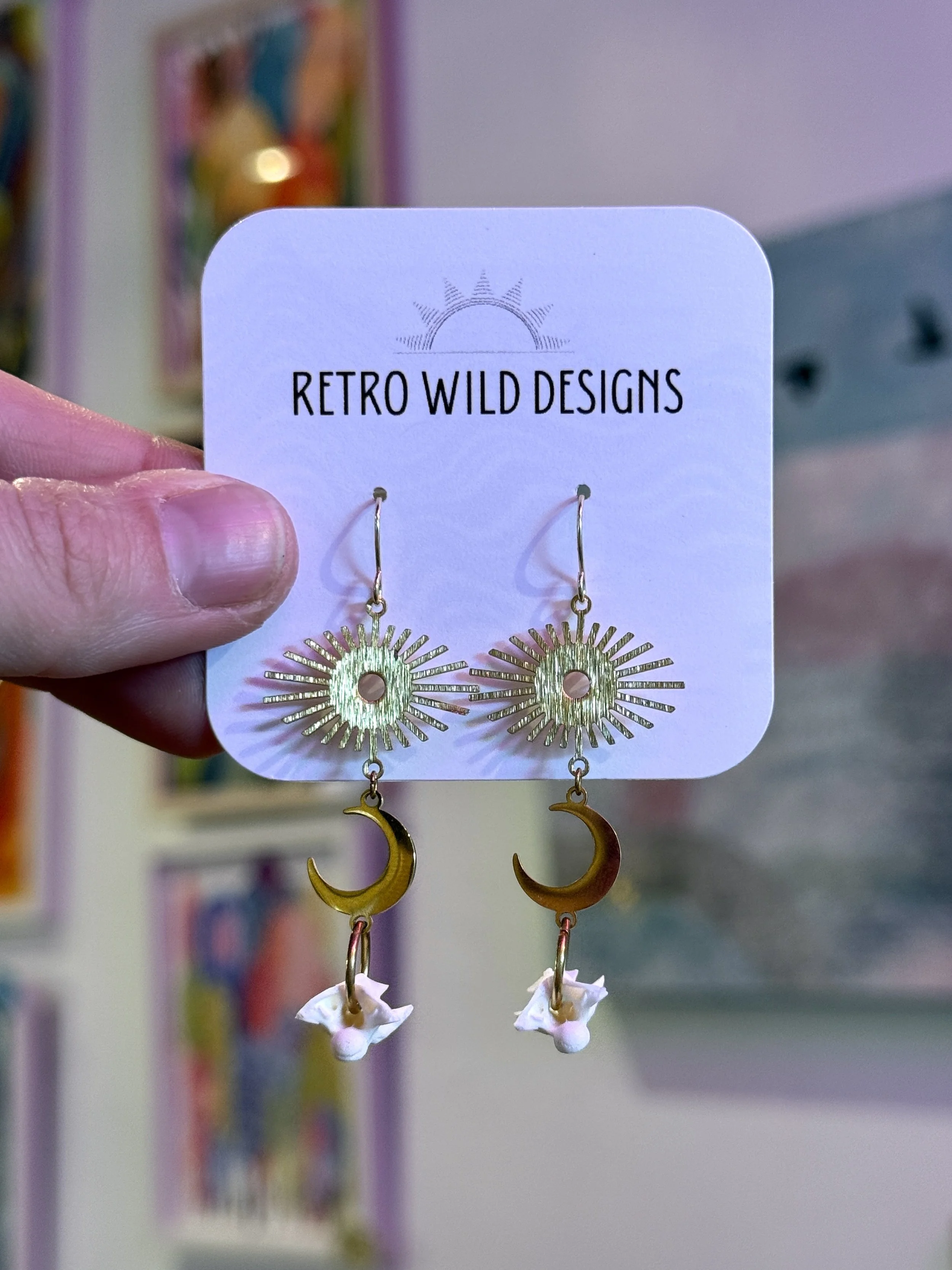 Rattlesnake Vertebrae Charms
