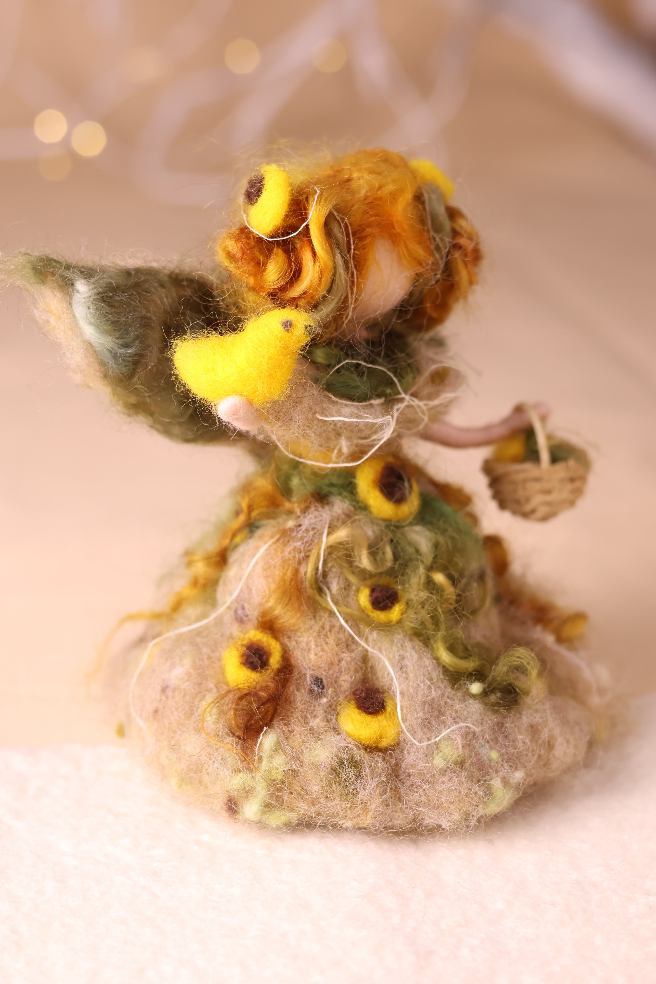 Marisol, the little Sunflower Fairy