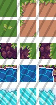 Pixel Art: Sprites (Tiles) - Grass — My Portfolio