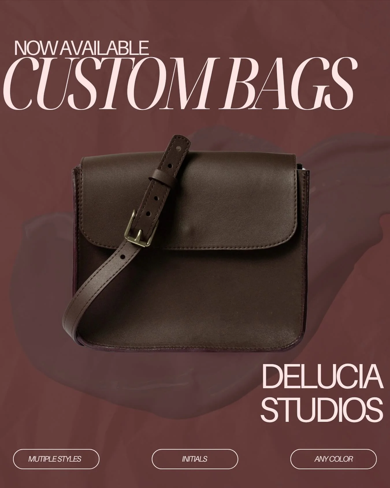 CUSTOM BAGS ARE HERE! 👜✨
For you, your bestie, or your brand &mdash; I got you covered 🤝

Choose your style, pick any color, and make it yours.

DM me or head to the website to send an inquiry to get started 🖤

#custom #leather #handmade #handmade