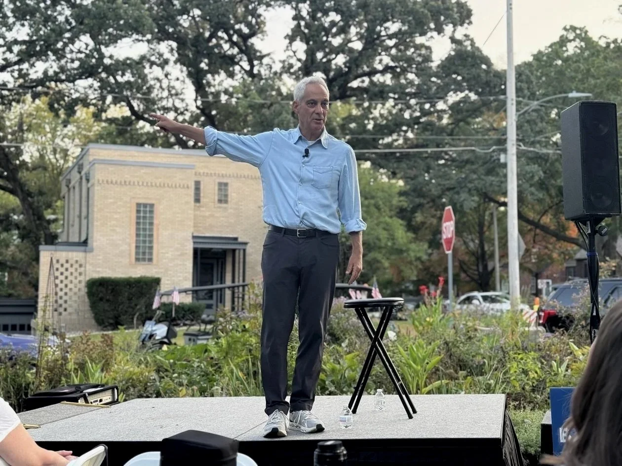 Rahm Emanuel Turns Iowa Fish Fry Into a Democratic Reality Check