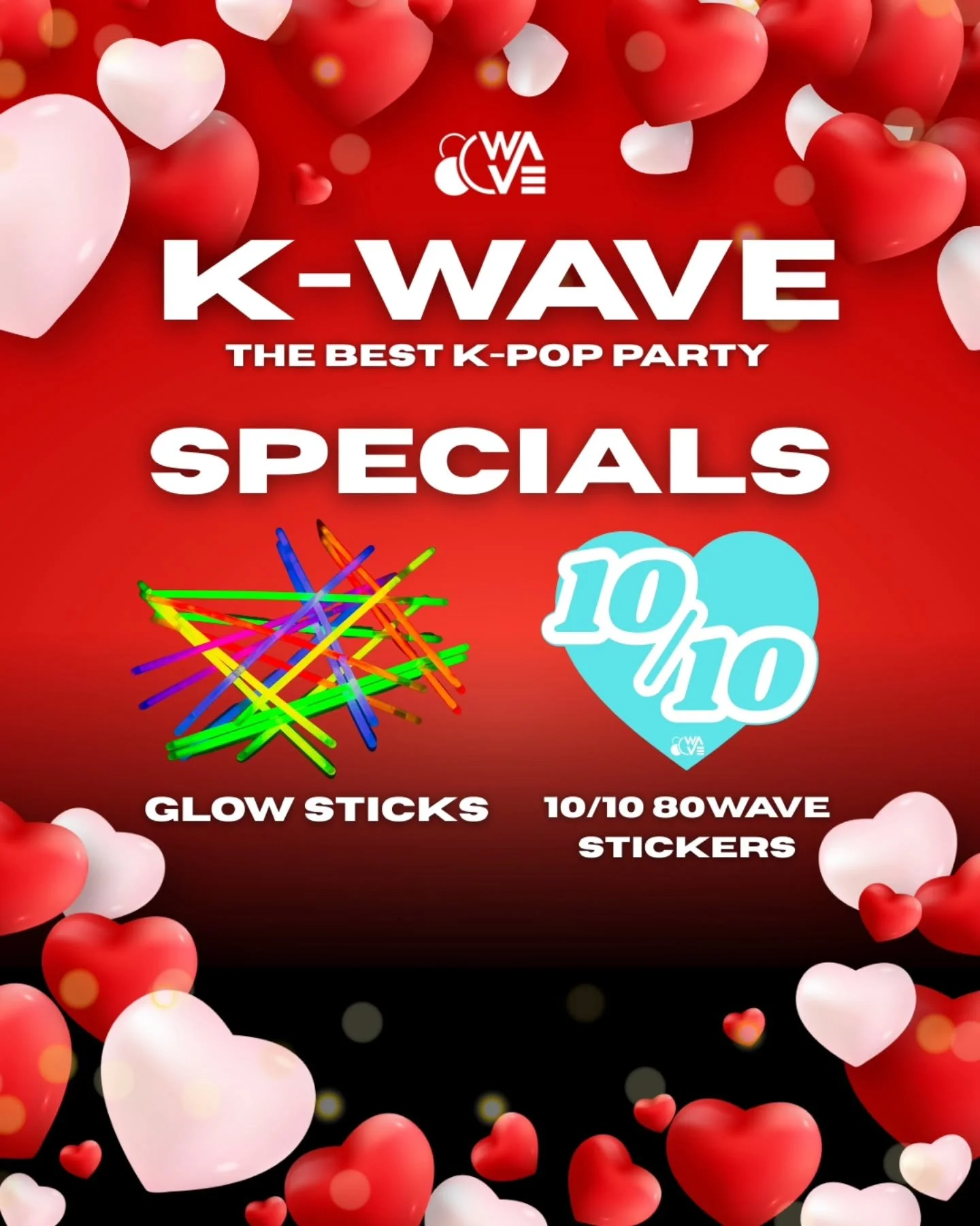 💘 VALENTINE&rsquo;S SPECIAL INFO 💘

At our Valentine&rsquo;s parties, we&rsquo;re adding a little extra fun ✨

🎨 Flowsticks by color:
🔴 Red &ndash; Taken or not interested
🟡 Yellow &ndash; Maybe
🟢 Green &ndash; I&rsquo;m open-mindeu

🩵 10/10 S