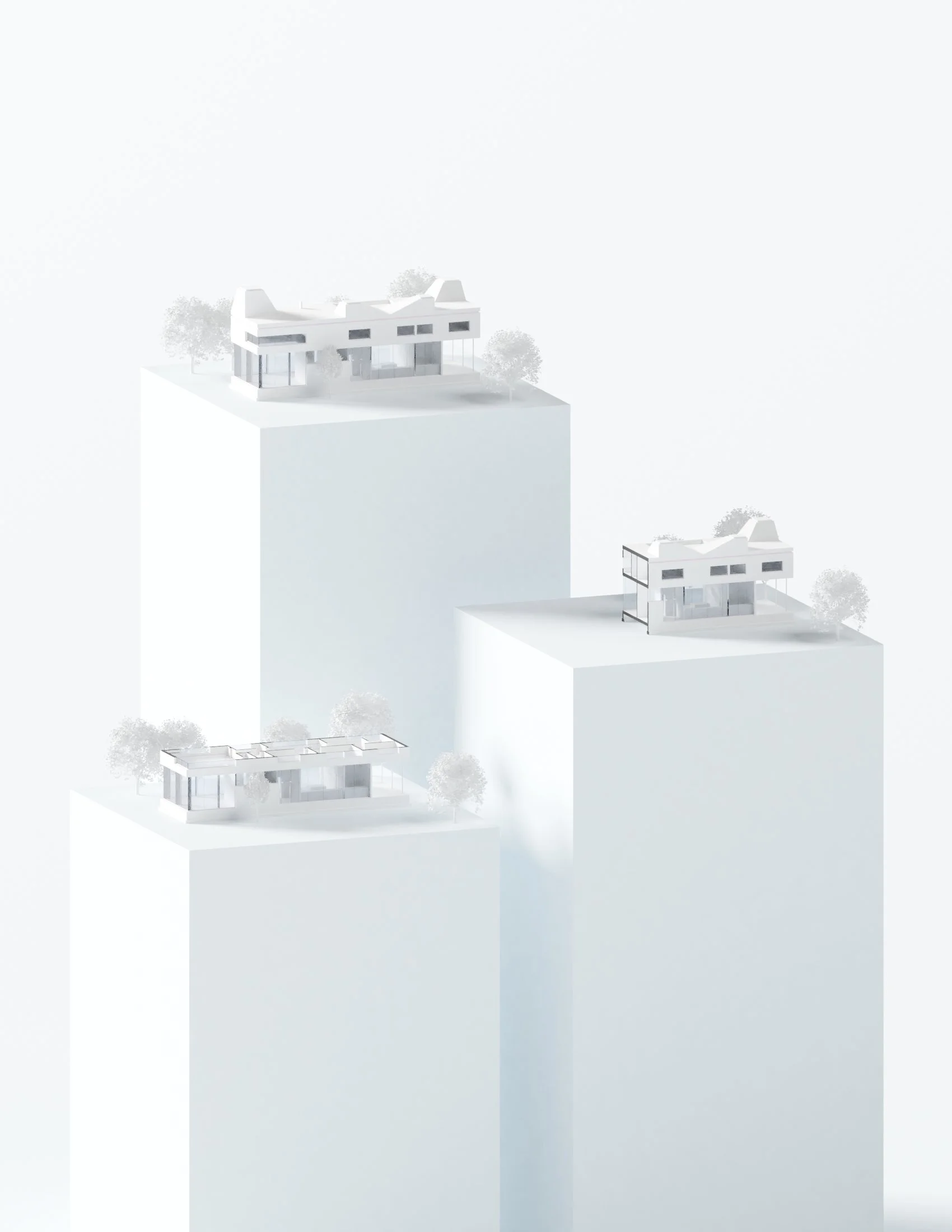 Custom residential architectural design for a single-family home in East Lansing, Michigan