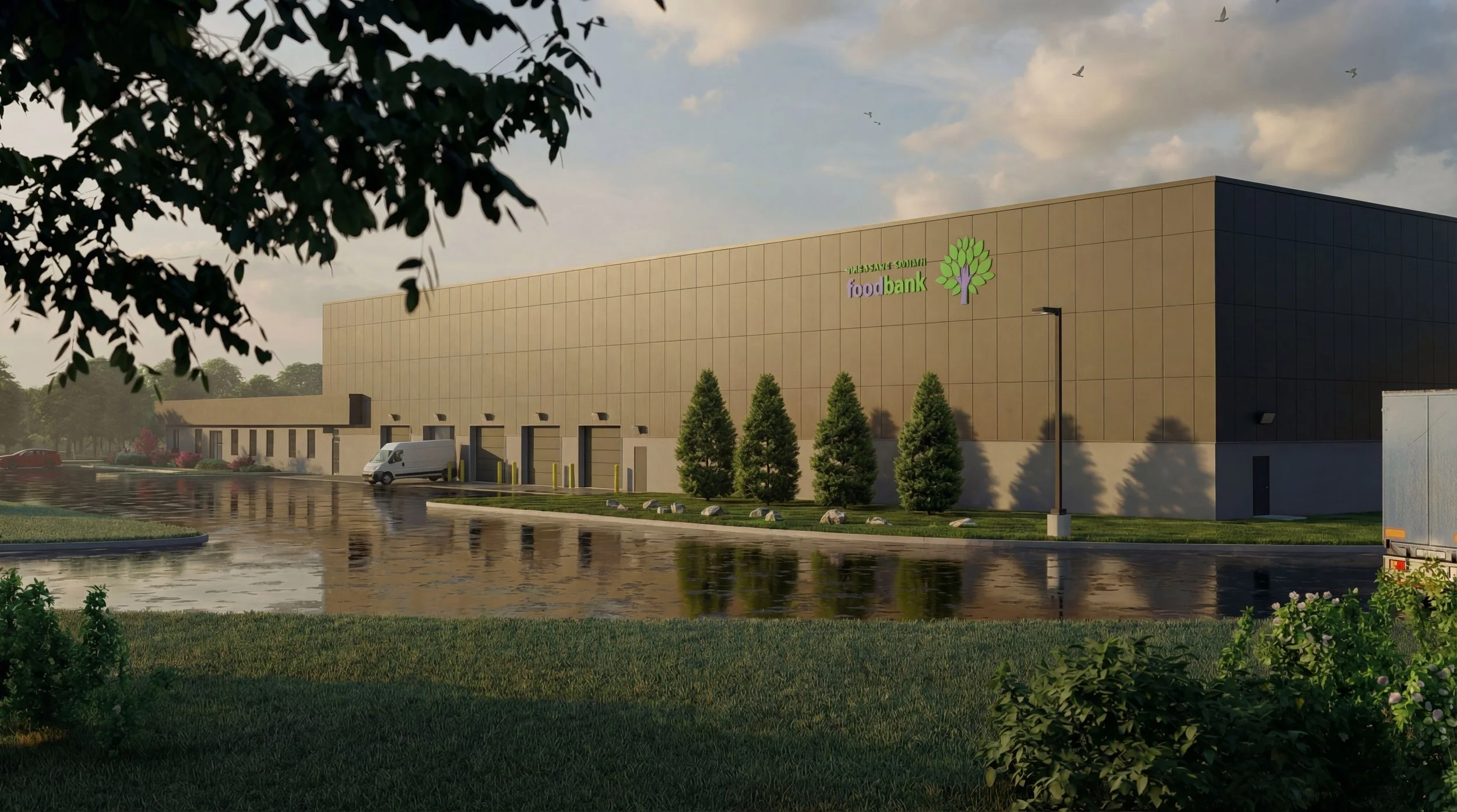 Industrial architectural design and rendering in the Greater Lansing area, Michigan.