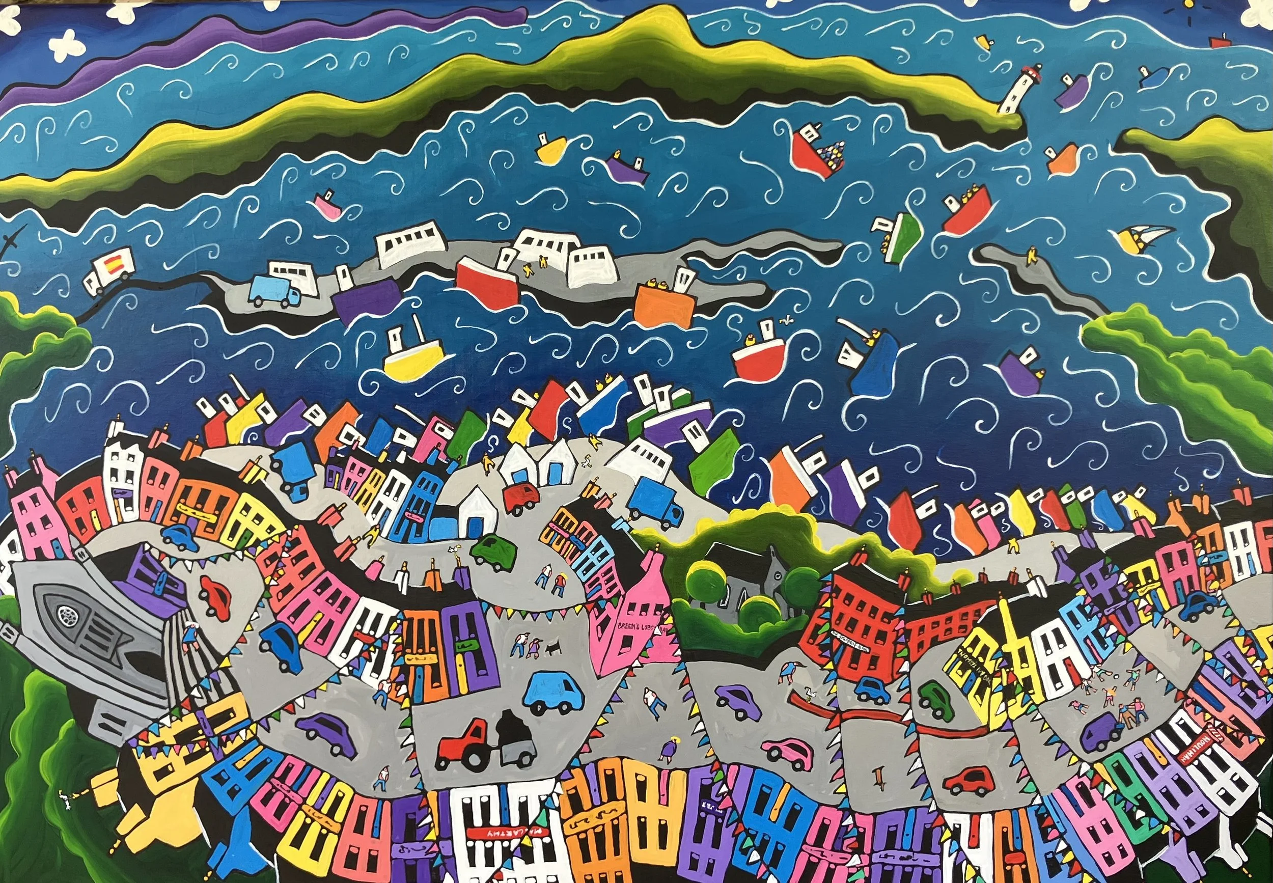 "Castletownbere" - 70cm x 100cm