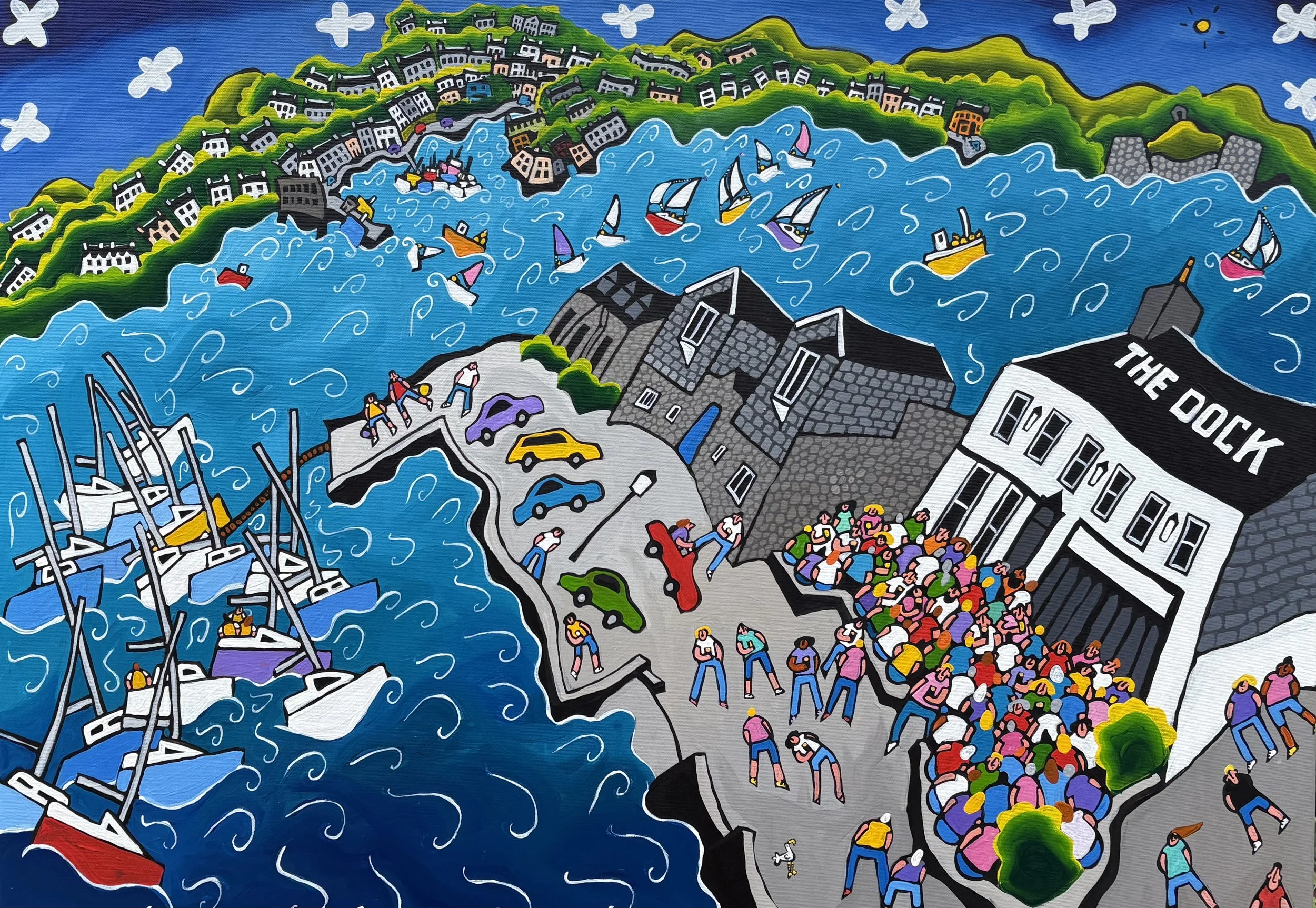 "Castlepark Summer"
70cm x 100cm
at The Boathouse Gallery, Kinsale
