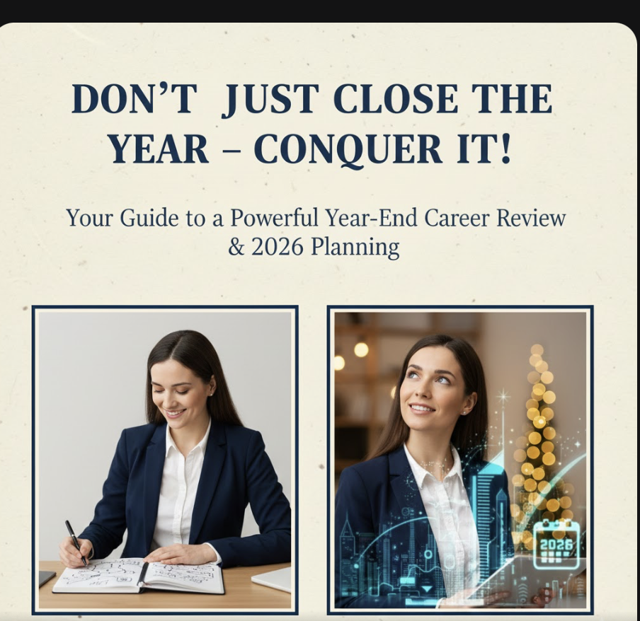 Don't Just Close the Year –&nbsp;Conquer&nbsp;It: Your Guide to a Powerful Year-End Career Review &amp; 2026 Planning