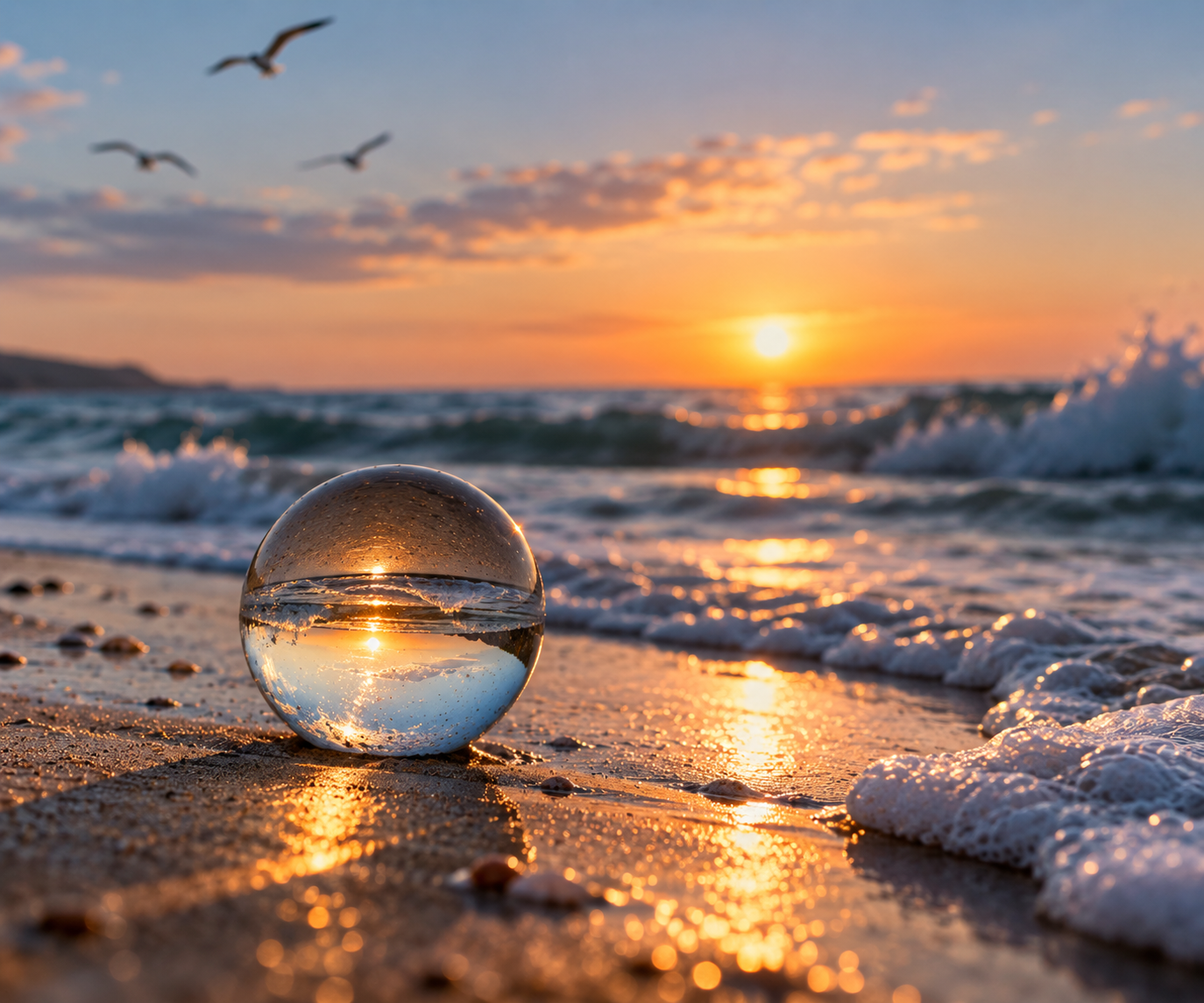 The wave and the ocean: dealing with the immutability of life.