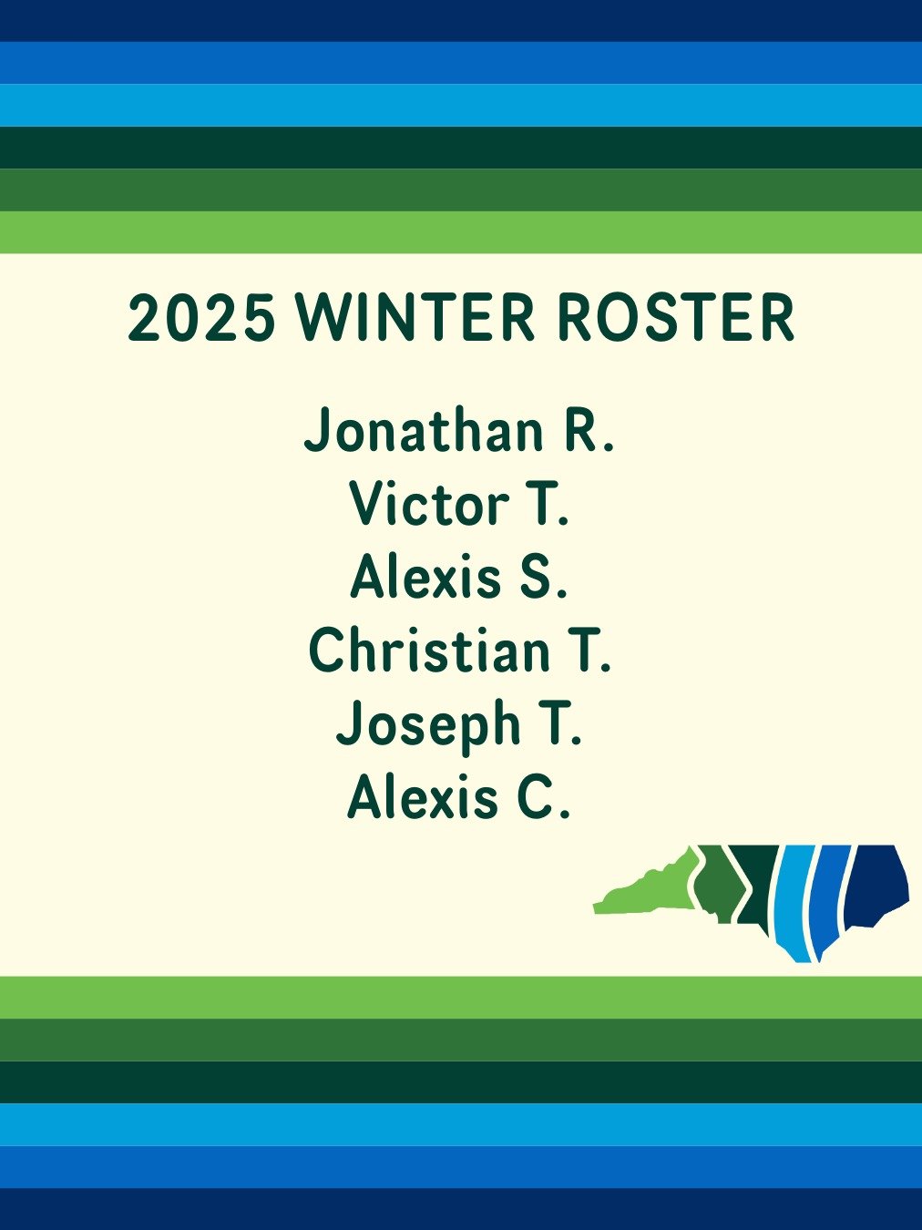Our core players for the Winter Copa Quadra league!

We're looking for guest players to fill out the roster throughout the season. Drop a DM if interested. 18+ and we play on Wednesdays!