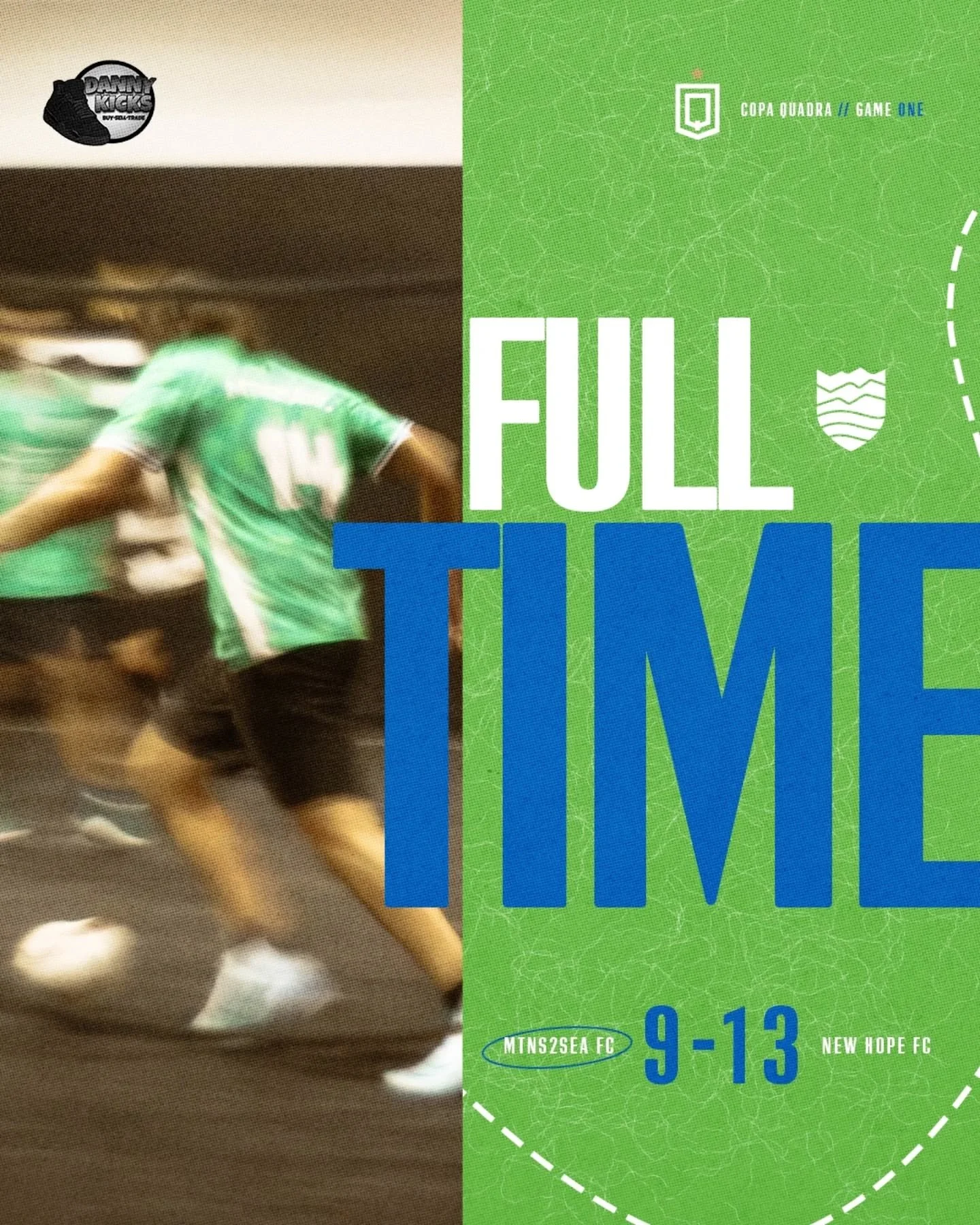 First match of the Winter season in the books. We got off to a slow start and couldn't pull off the comeback.

Thank you to @danny_kickz7 for sponsoring. Check out their page for deals on shoes and more!