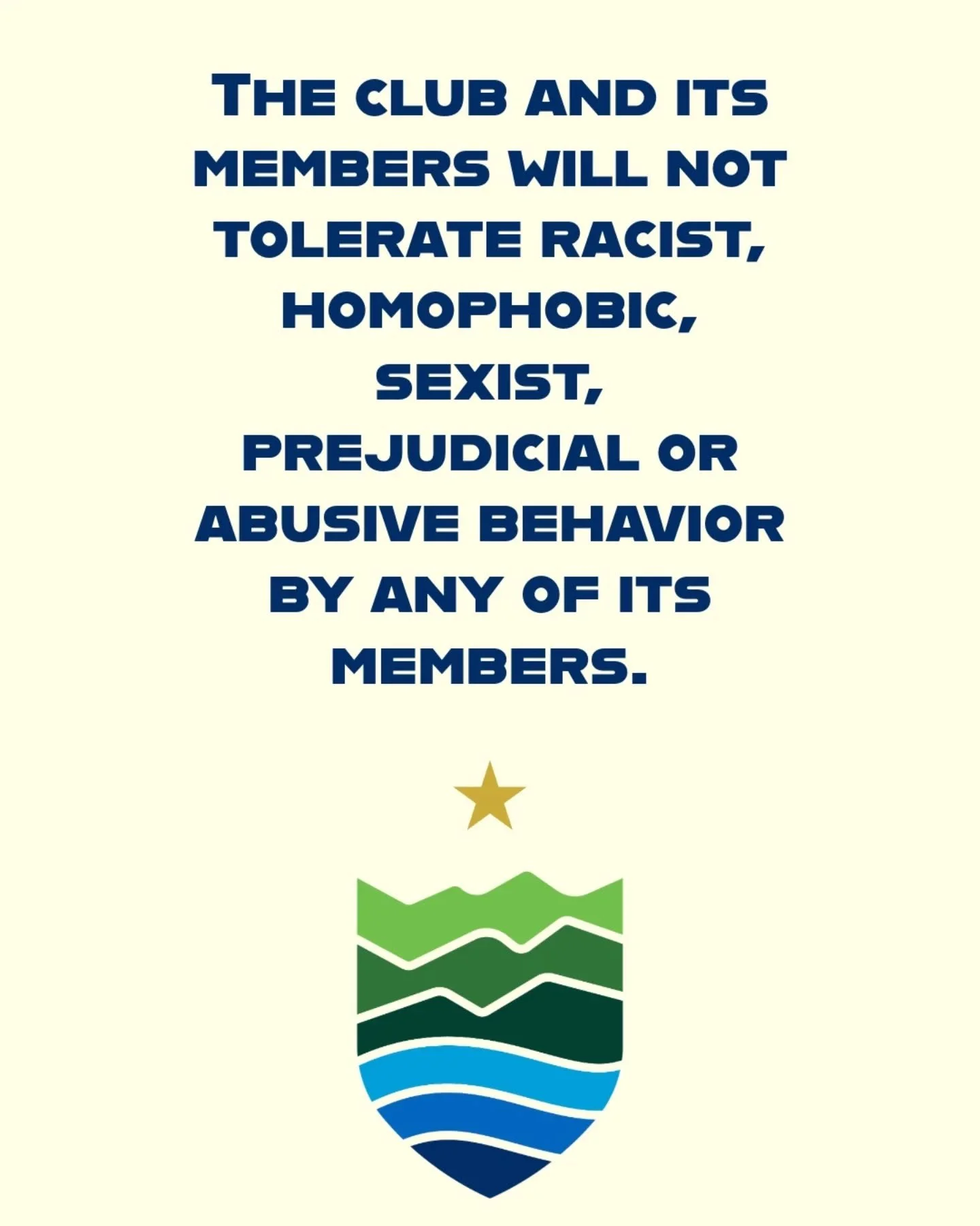 Mountains to Sea FC isn't just about the 90 minutes; it's about the journey and the character forged along the way.
We operate on four core values that define every player, every member, and every fan.

This is our foundation. This is the code we liv