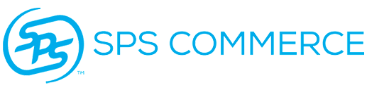 SPS Commerce logo with a blue stylized 'SPS' inside a circle next to the text 'SPS Commerce'.