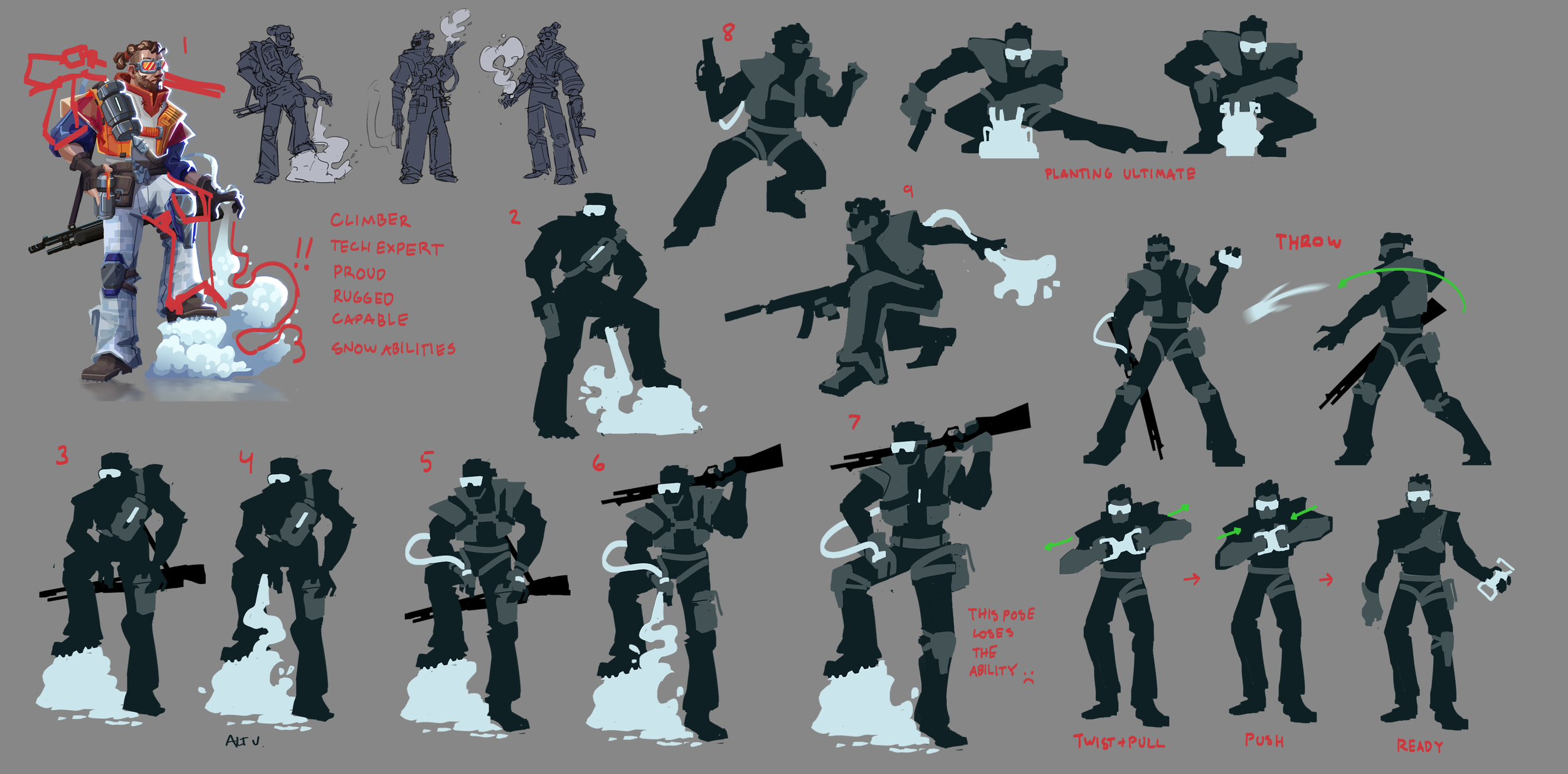 Early Pose Exploration
