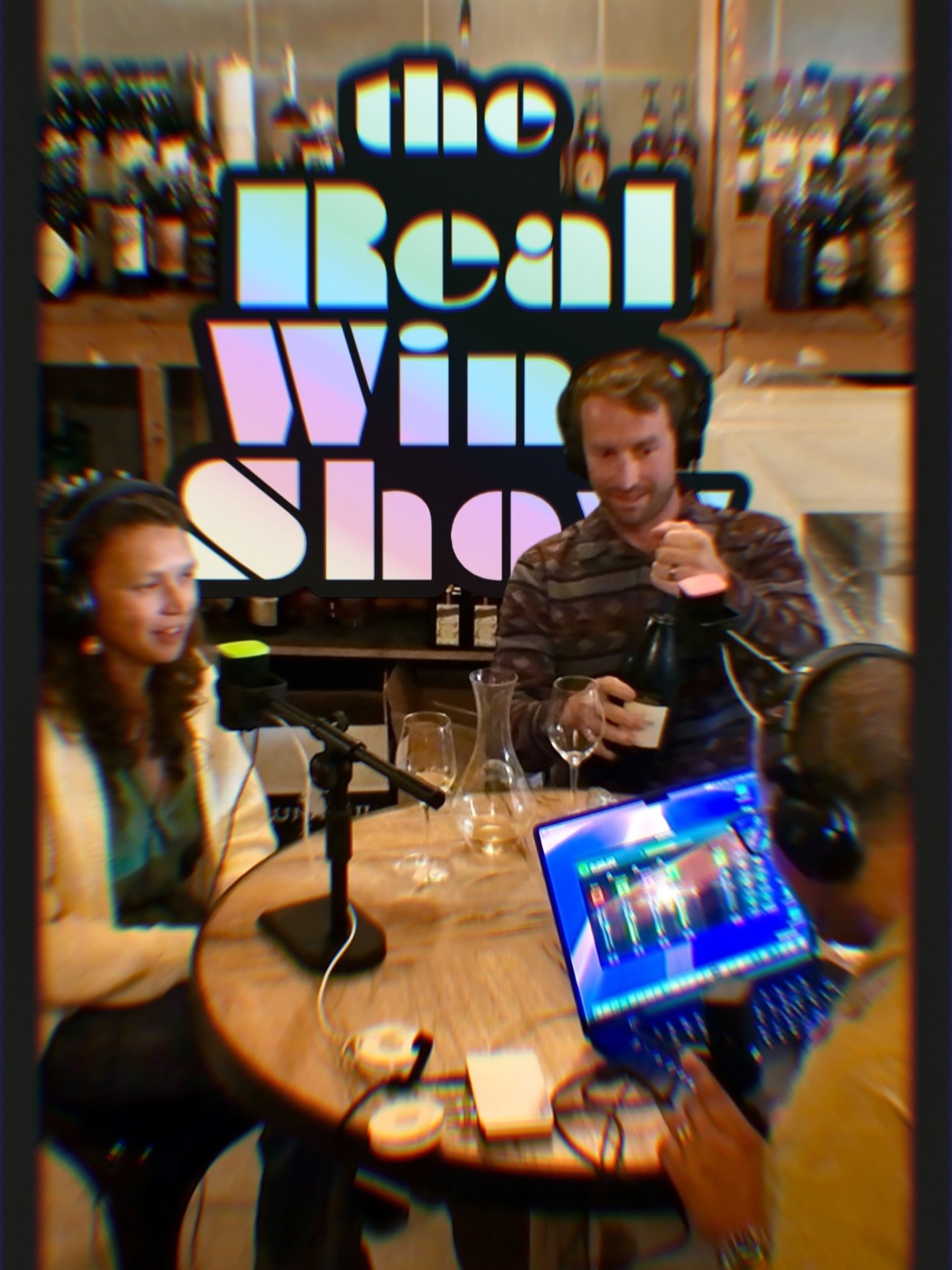 #tbt to the underground sit-down with Natalie and Ryan of @outwardwines .  Great wines and even better folks; check out the &ldquo;10 Minutes, 10 Questions&rdquo; interview on your favorite podcast app.

#therealwineshow #winepodcast #outwardwines #w