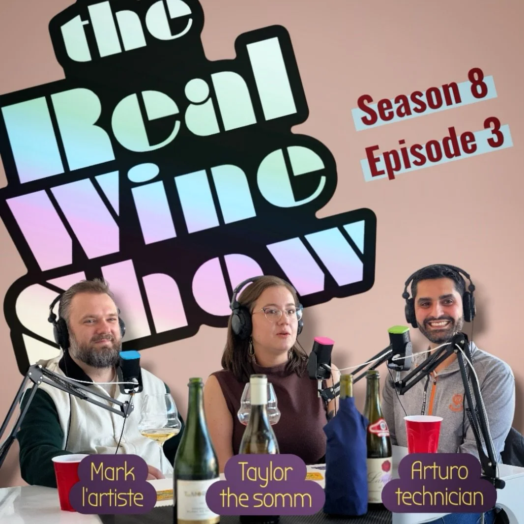 New Episode!  Unpacking Wine Wisdom with The Real Wine Show 🎙️✨ 

Dive into S8E3 as we explore the art of approachable wine talk, vibrant biodynamic debates, and unforgettable sensory experiences with fellow wine enthusiasts Arturo Fausto (@arturo.g