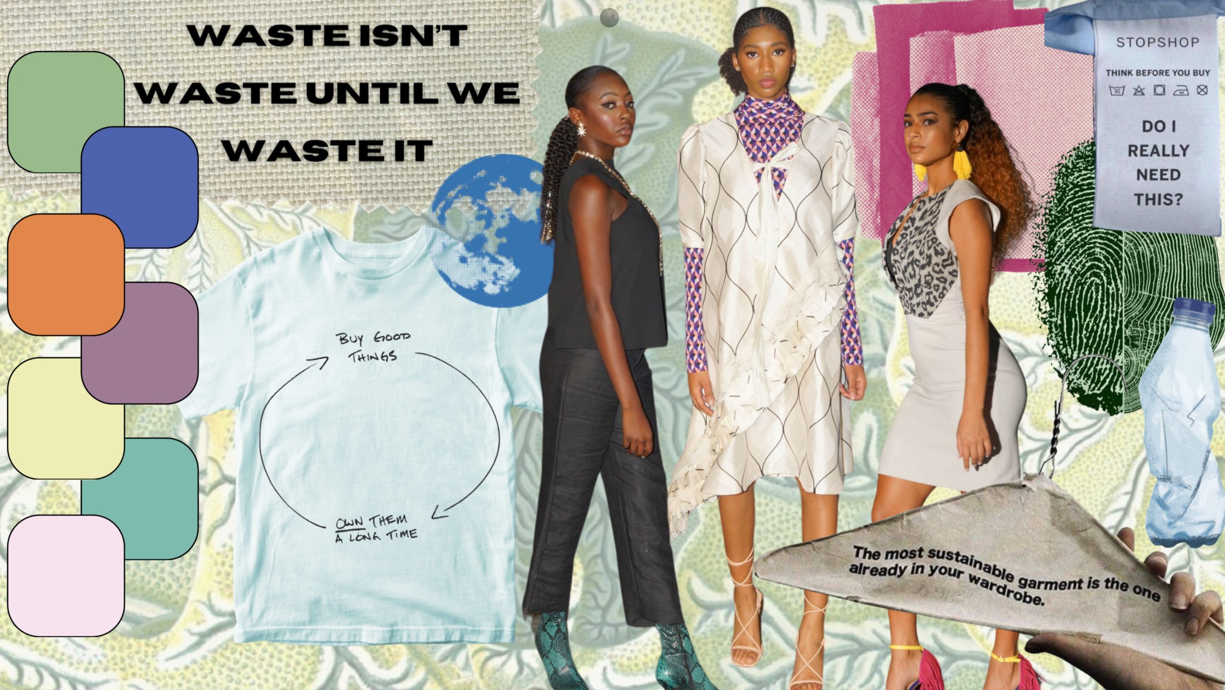 Mood Board for Social Media Creative Direction