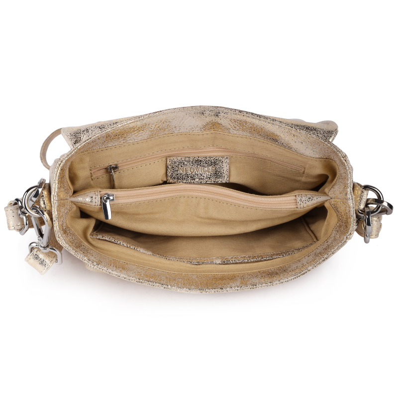 Sac à Main NEUVILLE Bucket – Modèle BUCKET M – Cuir Violet – Neuf Avec étiquettes – Luxe