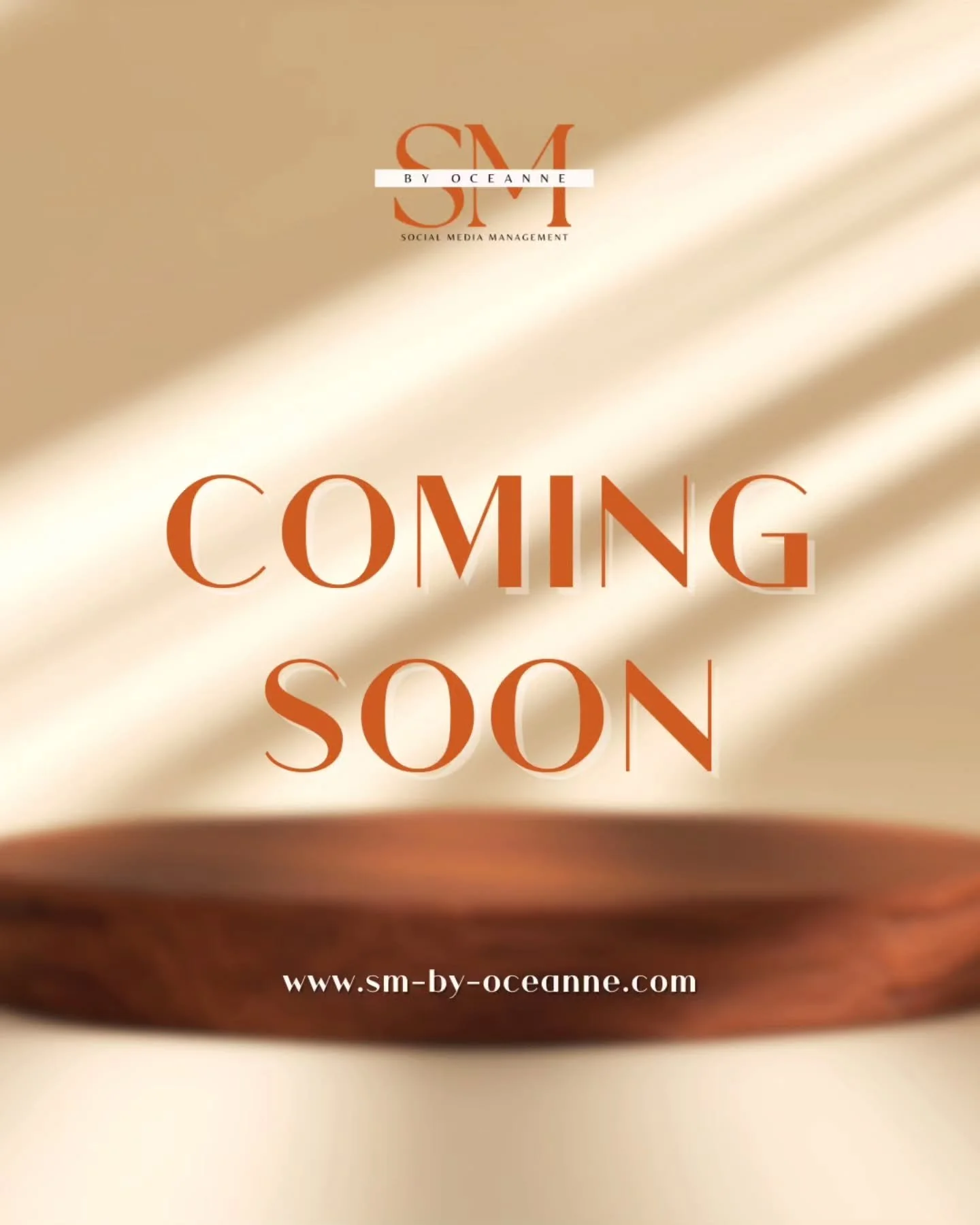 A new era of social media management is on the rise.
Bold brands. Clean strategy. Luxe execution.
✨ Coming soon to the creatives who crave more.
www.sm-by-oceanne.com
#SMbyOceanne #ComingSoon #CreativeSocialPower