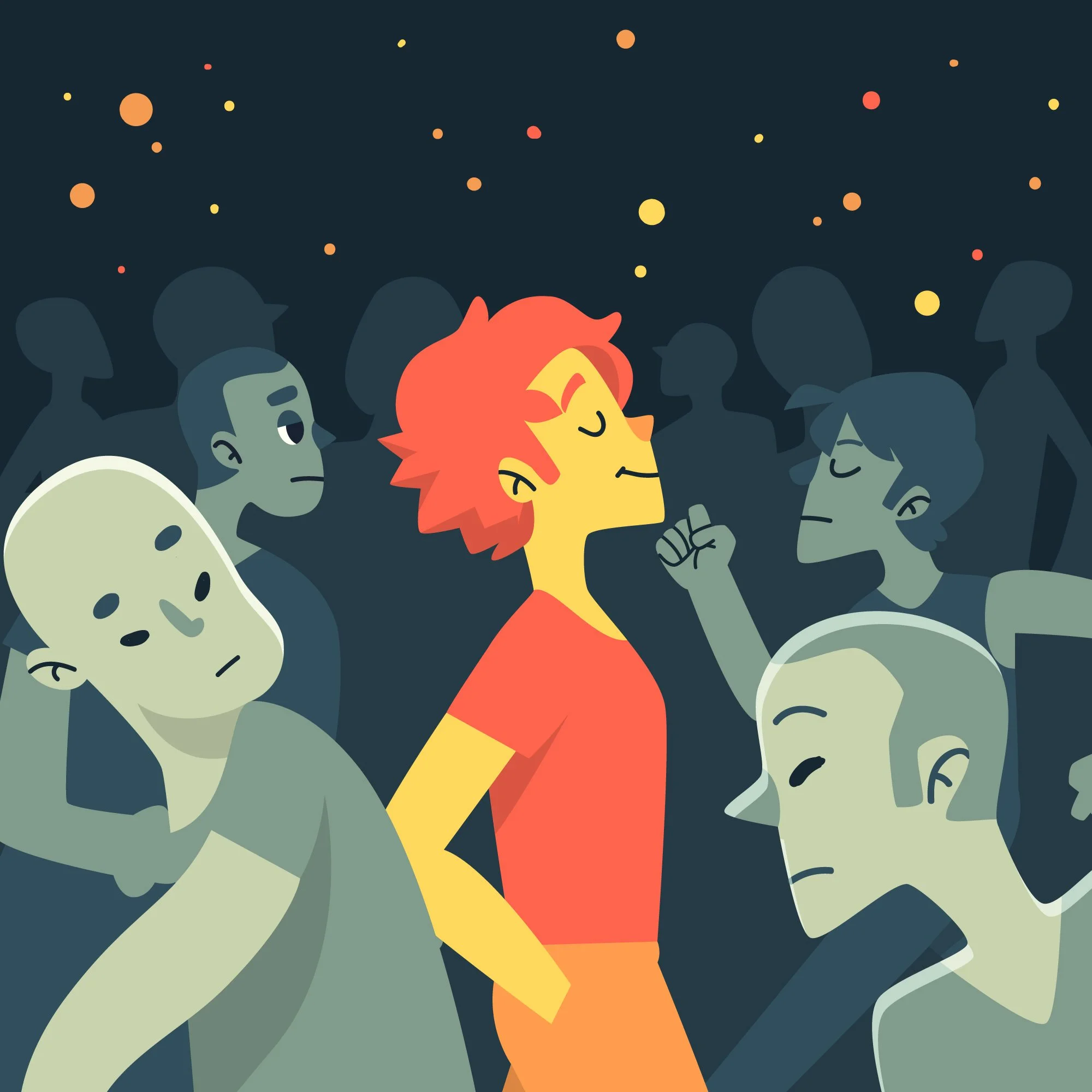 Embrace your shadow? No one can be nice all the time