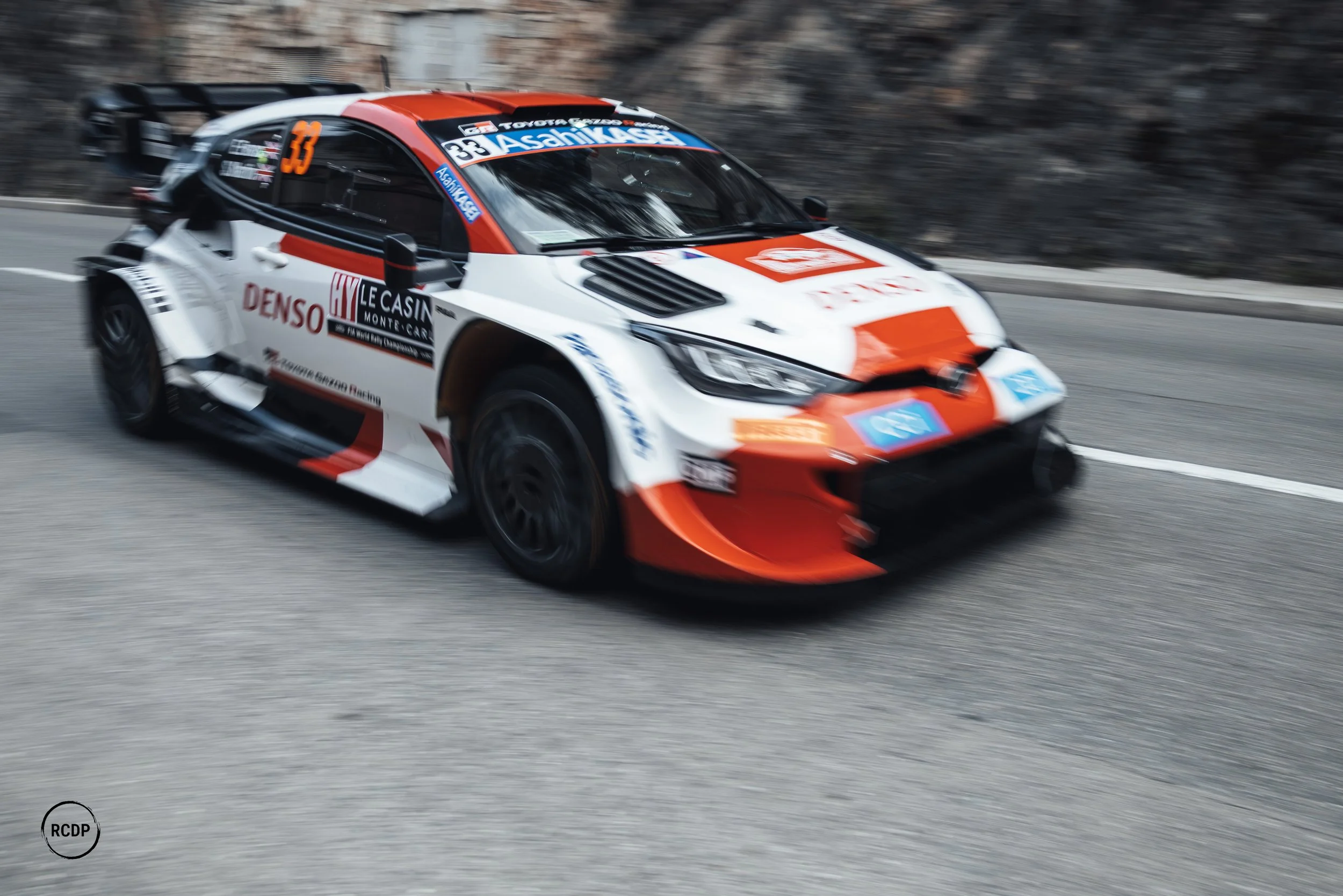 Toyota Yaris - Rallye Monte-Carlo 2023 - Sony RX100 M7 (35mm - f/3.5 - 1/50)